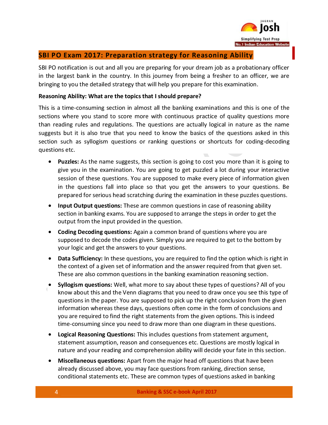 Banking & SSC eBook April 2017 - Page 4