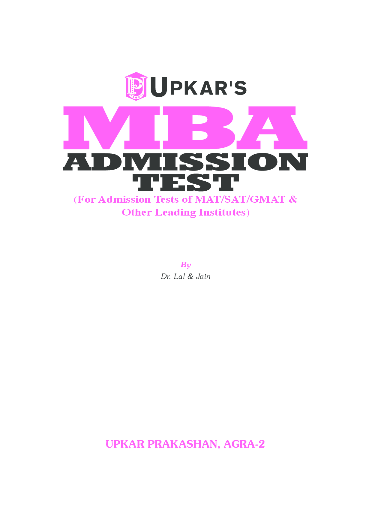 M.B.A. Admission Tests - Page 2