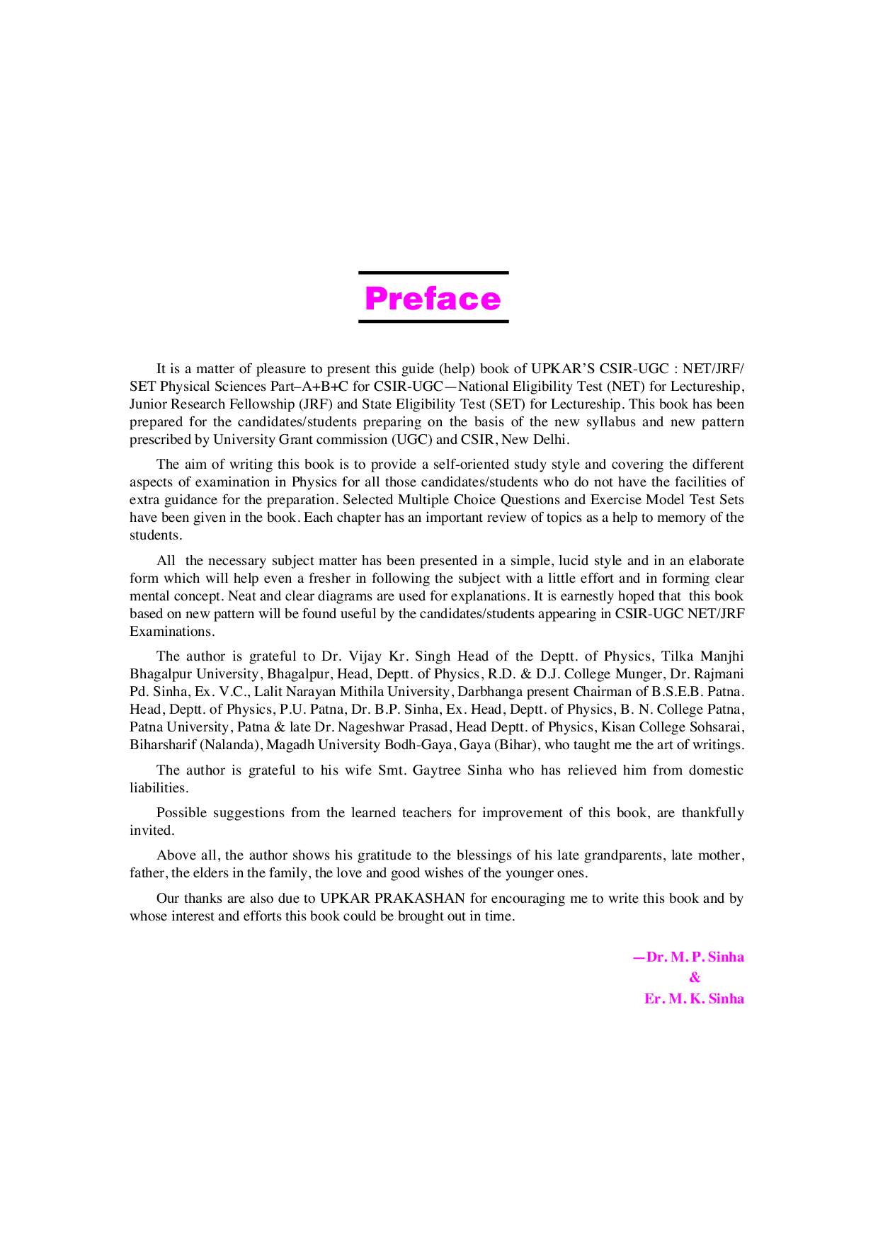 CSIR-UGC NET/JRF/SET Physical Sciences (According to New Syllabus and Pattern) - Page 4