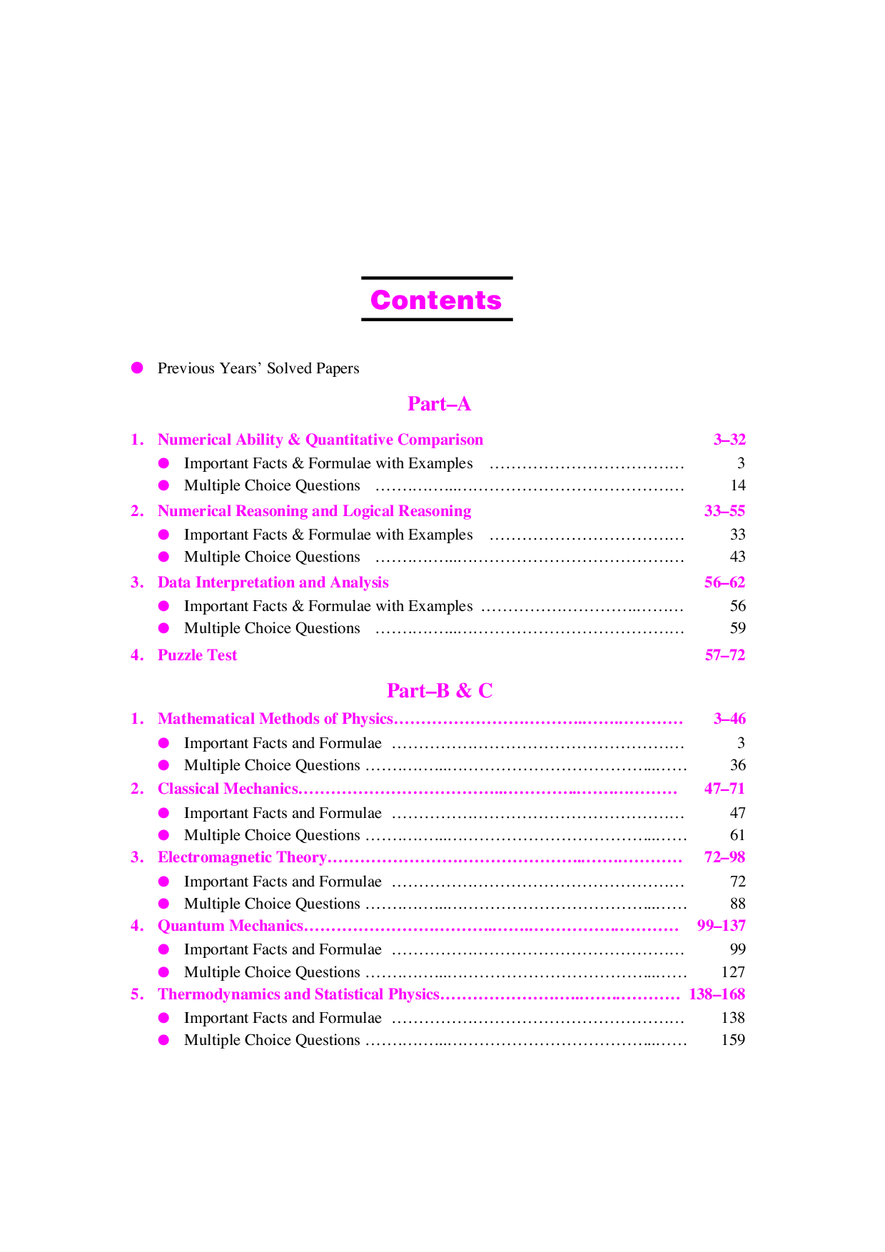 CSIR-UGC NET/JRF/SET Physical Sciences (According to New Syllabus and Pattern) - Page 5