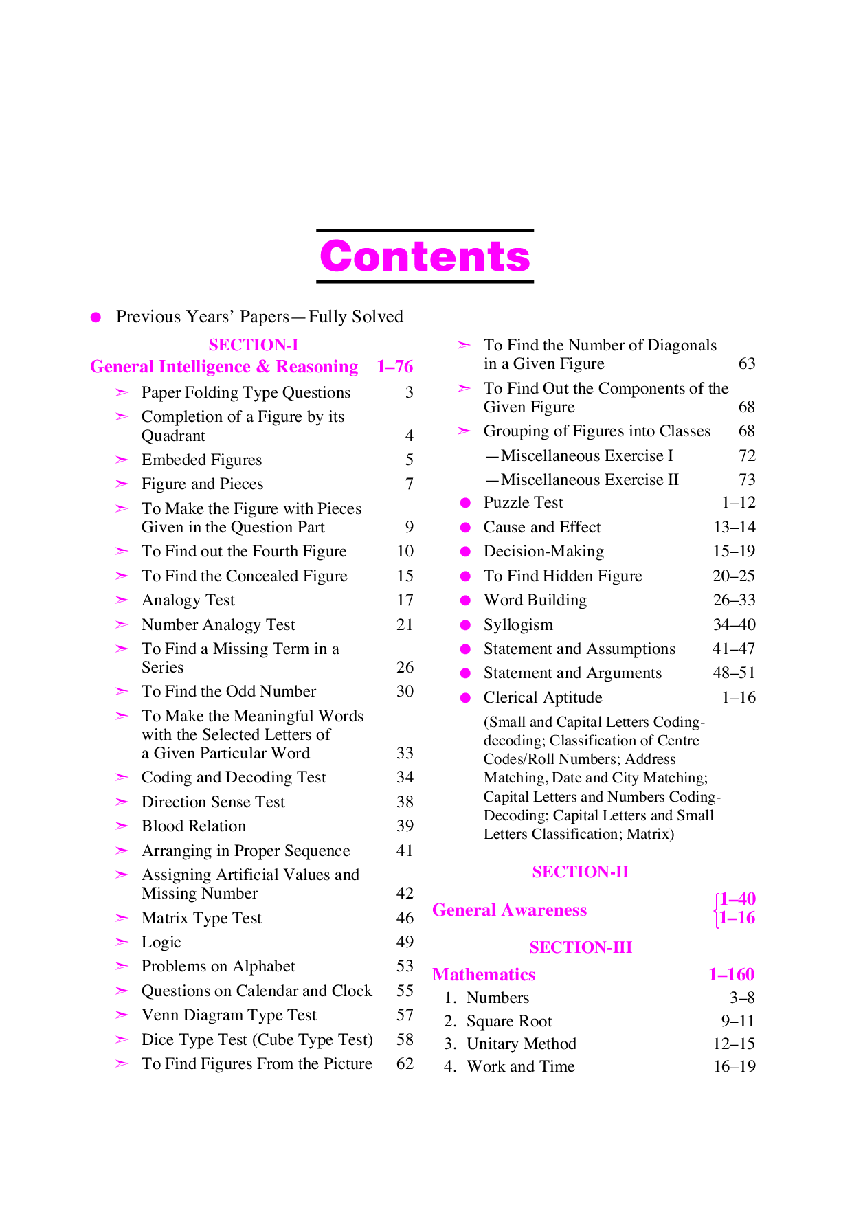 S.S.C. Combined Graduate Level Exam. (For Tier I & II) - Page 4