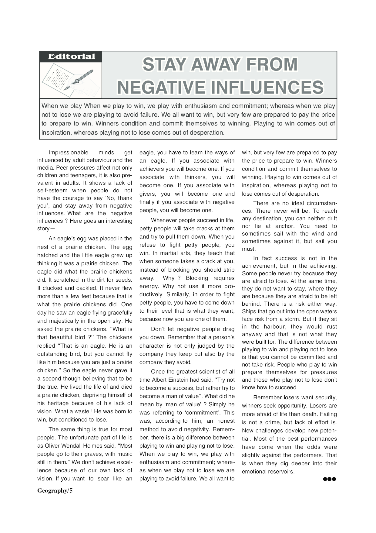 Series-2  Geography (India & World) - Page 5