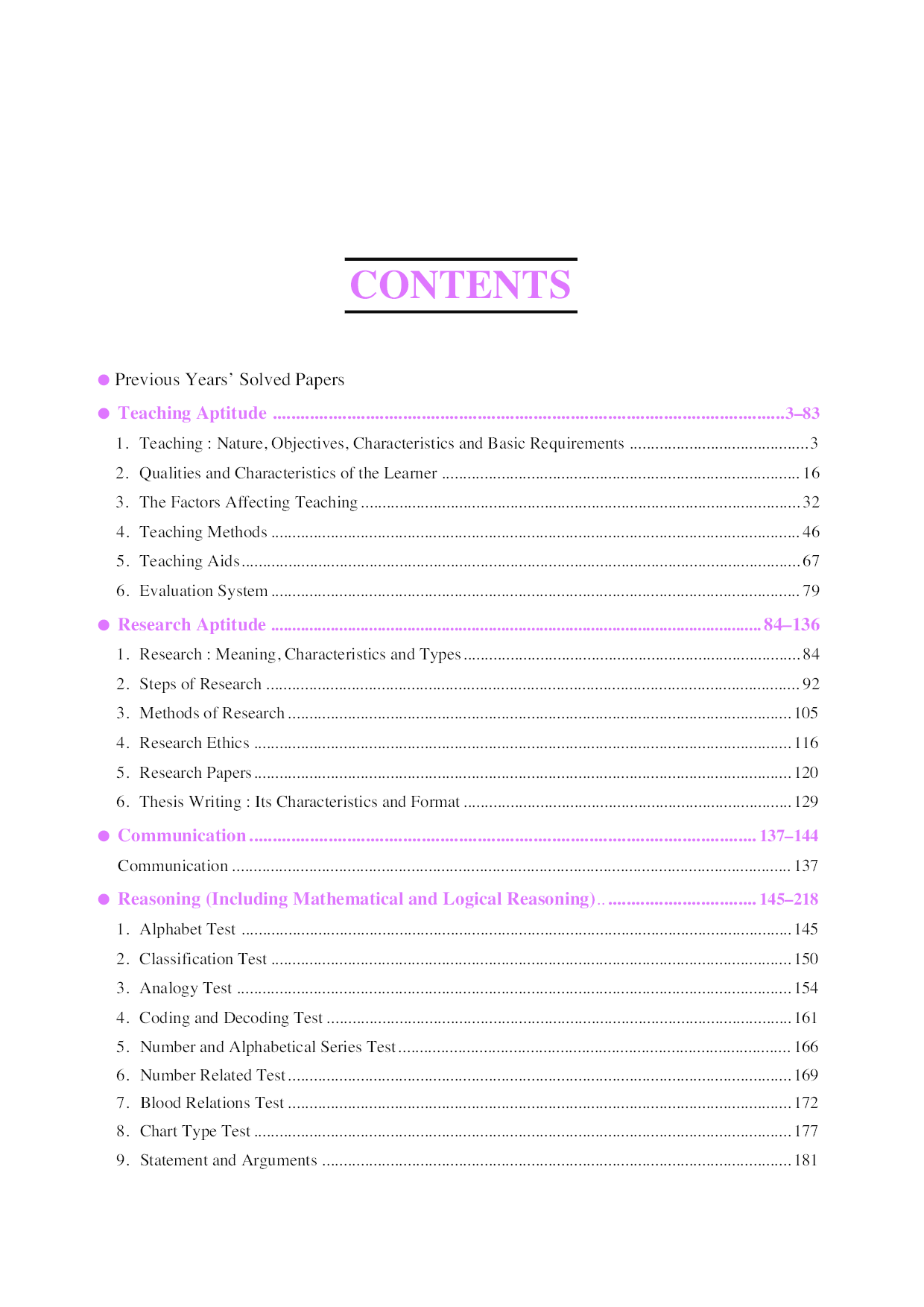 U.G.C.-NET/JRF/SET Teaching & Research Aptitude (General Paper-1) - Page 4