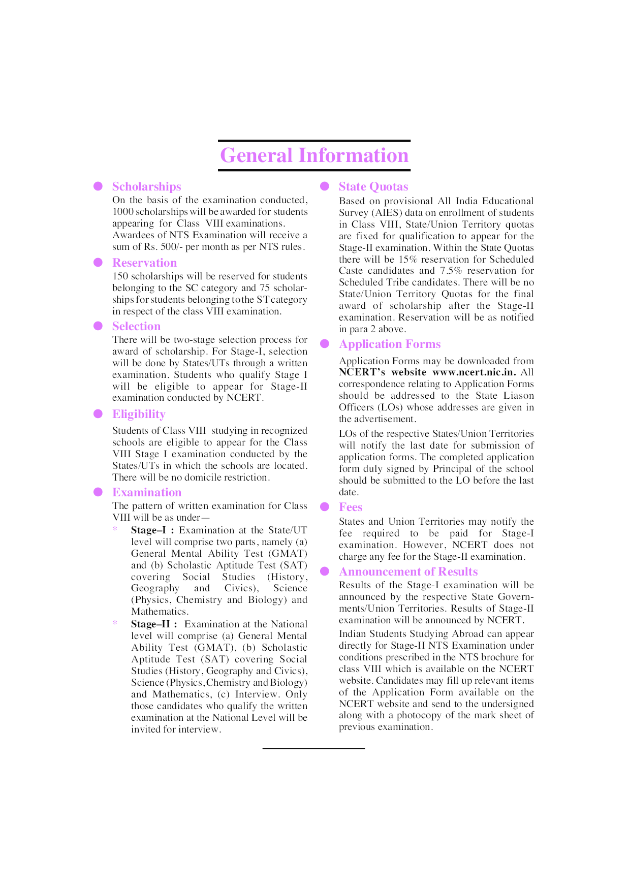 National Talent Search Exam For Class 8 (Latest Edition) - Page 5