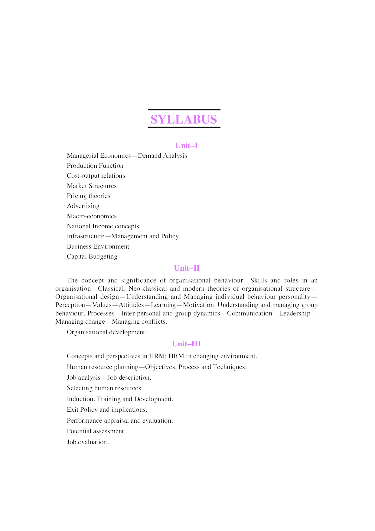 UGC-NET/JRF/SET Management (Paper-II) - Page 5