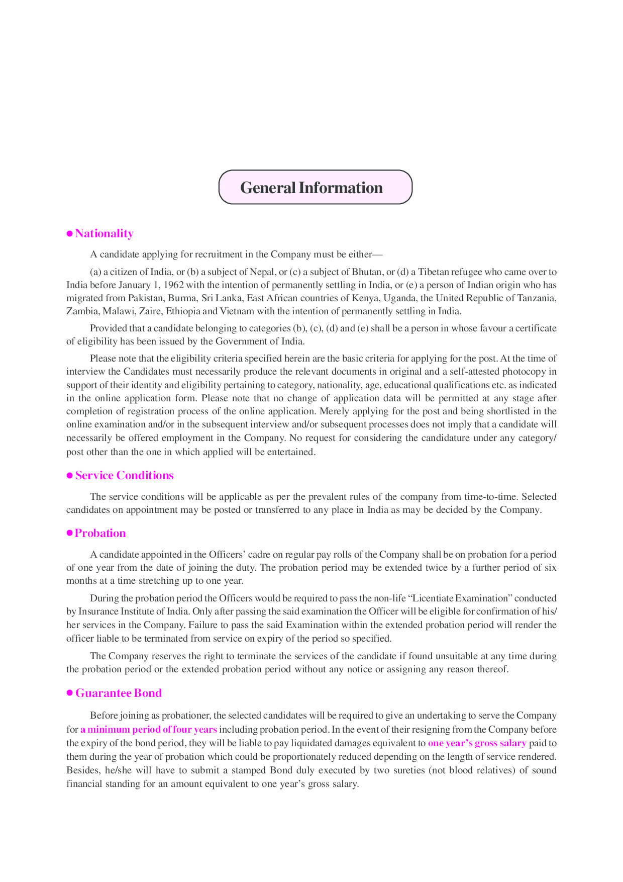 Practice Set National Insurance Co. Ltd Administrative Officers (Generalists) (Scale-1) Preliminary Exam. - Page 5
