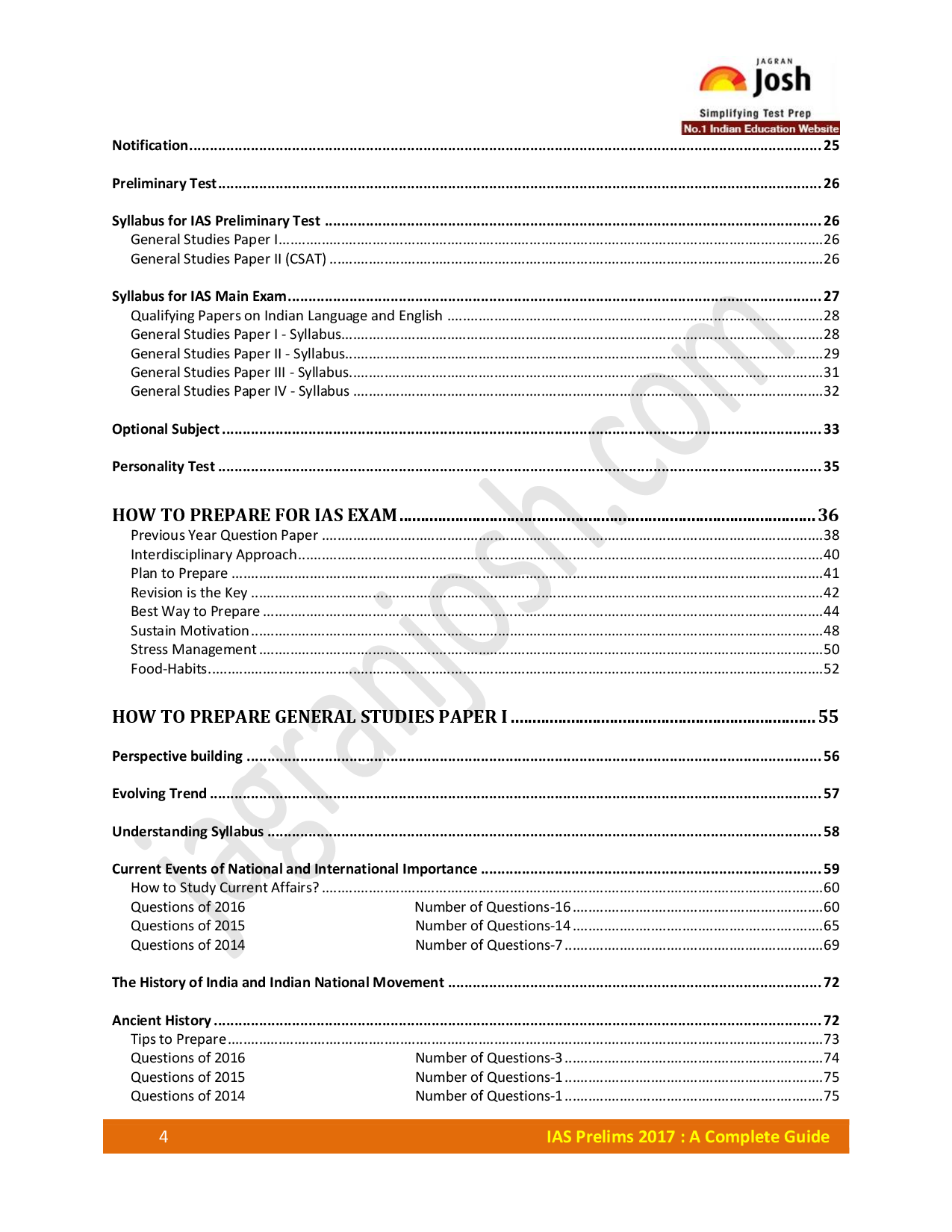 IAS Prelims 2017 A Complete Guide - Page 4