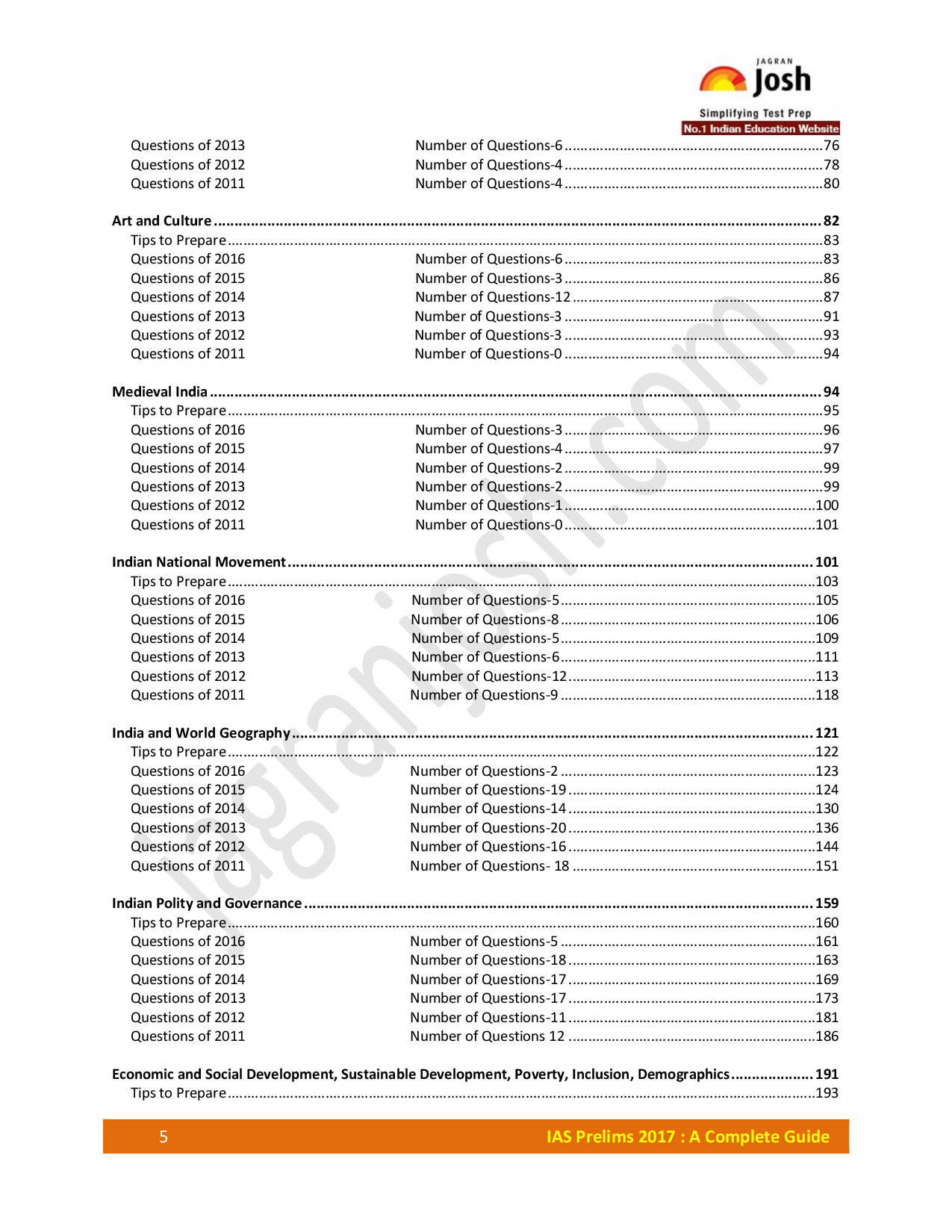 IAS Prelims 2017 A Complete Guide - Page 5