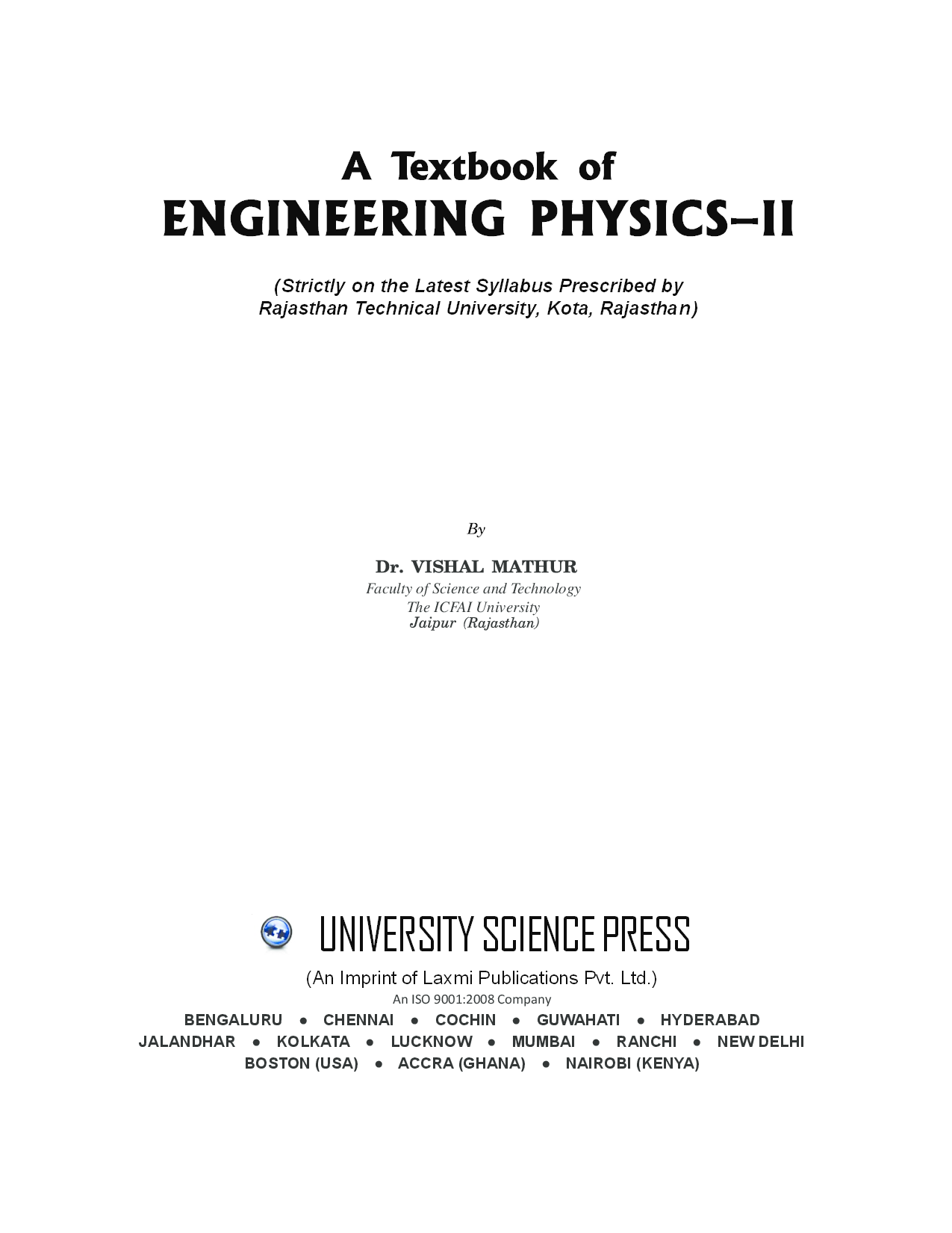 A Textbook of Engineering Physics-II - Page 5