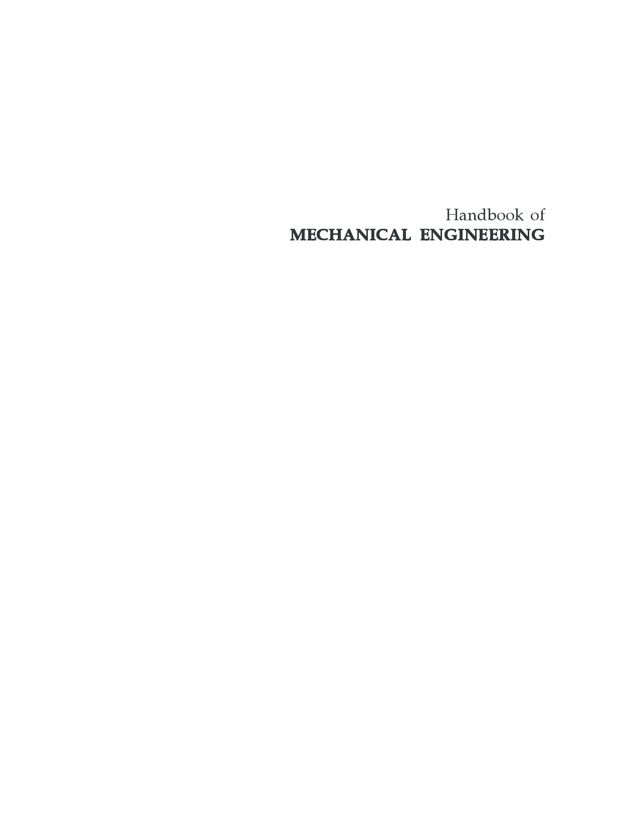 Handbook of Mechanical Engineering - Page 3