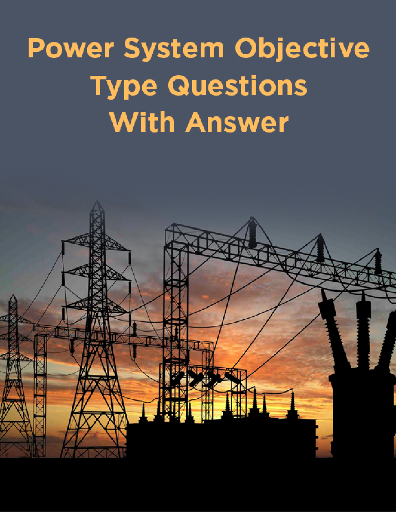 Power System Objective Type Questions With Answer - Page 1