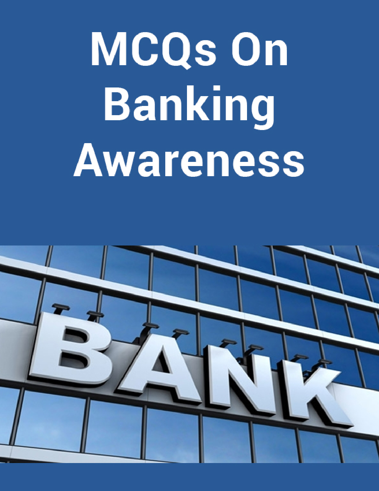 MCQs On Banking Awareness - Page 1