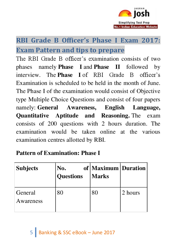 Banking & SSC June 2017 - Page 5