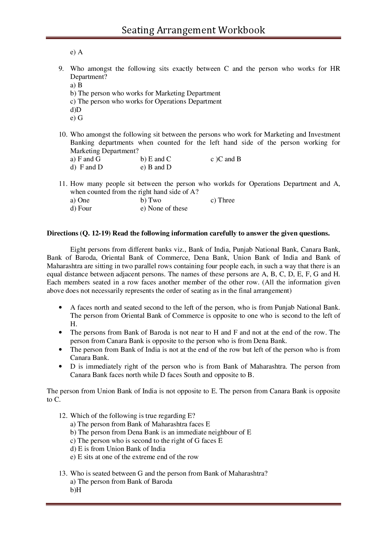 Seating Arrangement - Page 3
