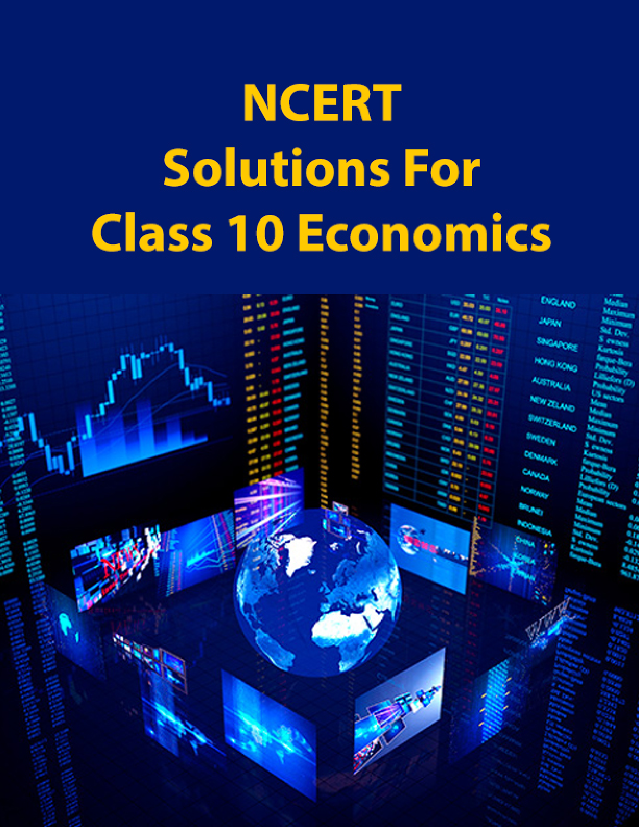 NCERT Solutions For Class 10 Economics - Page 1