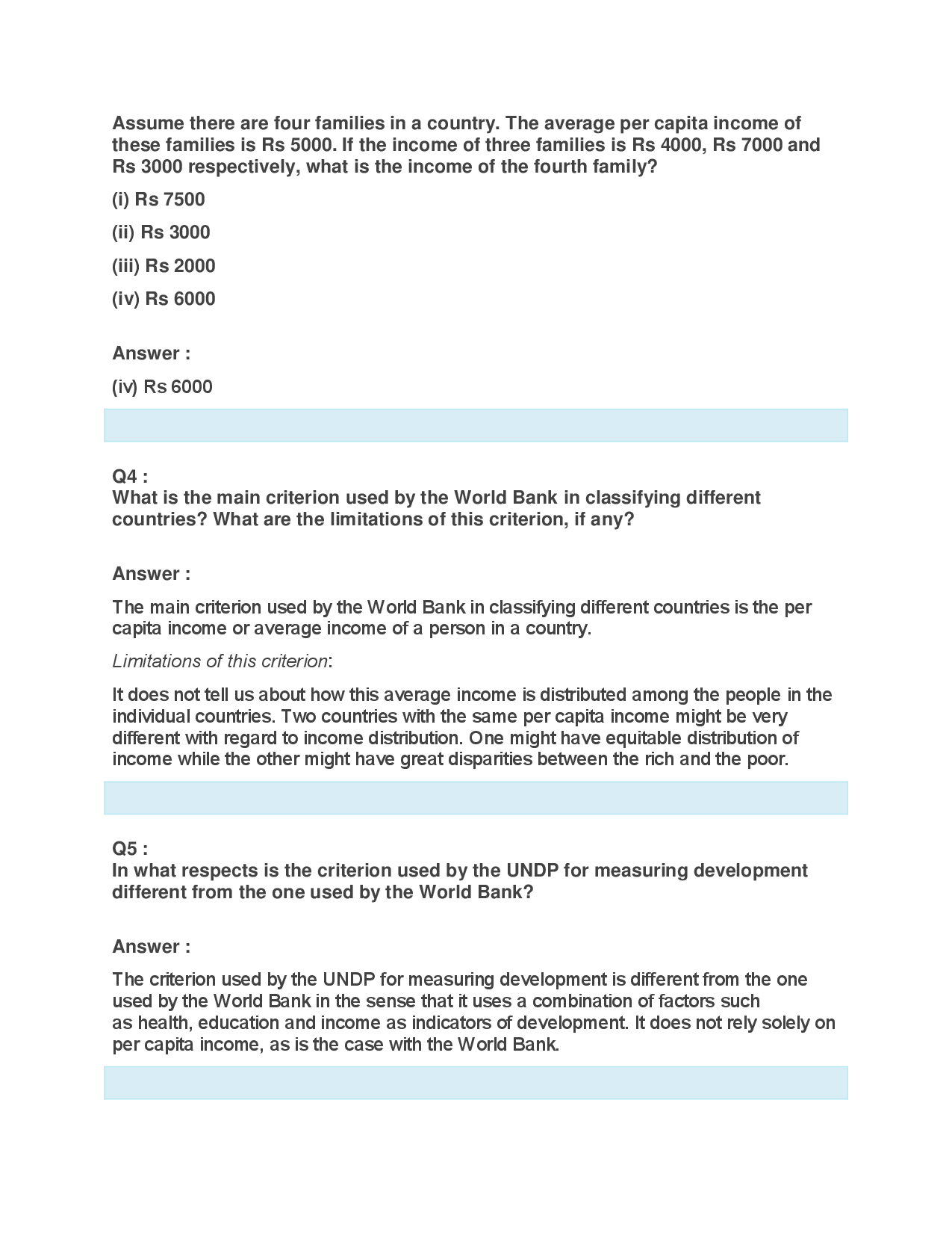 NCERT Solutions For Class 10 Economics - Page 3