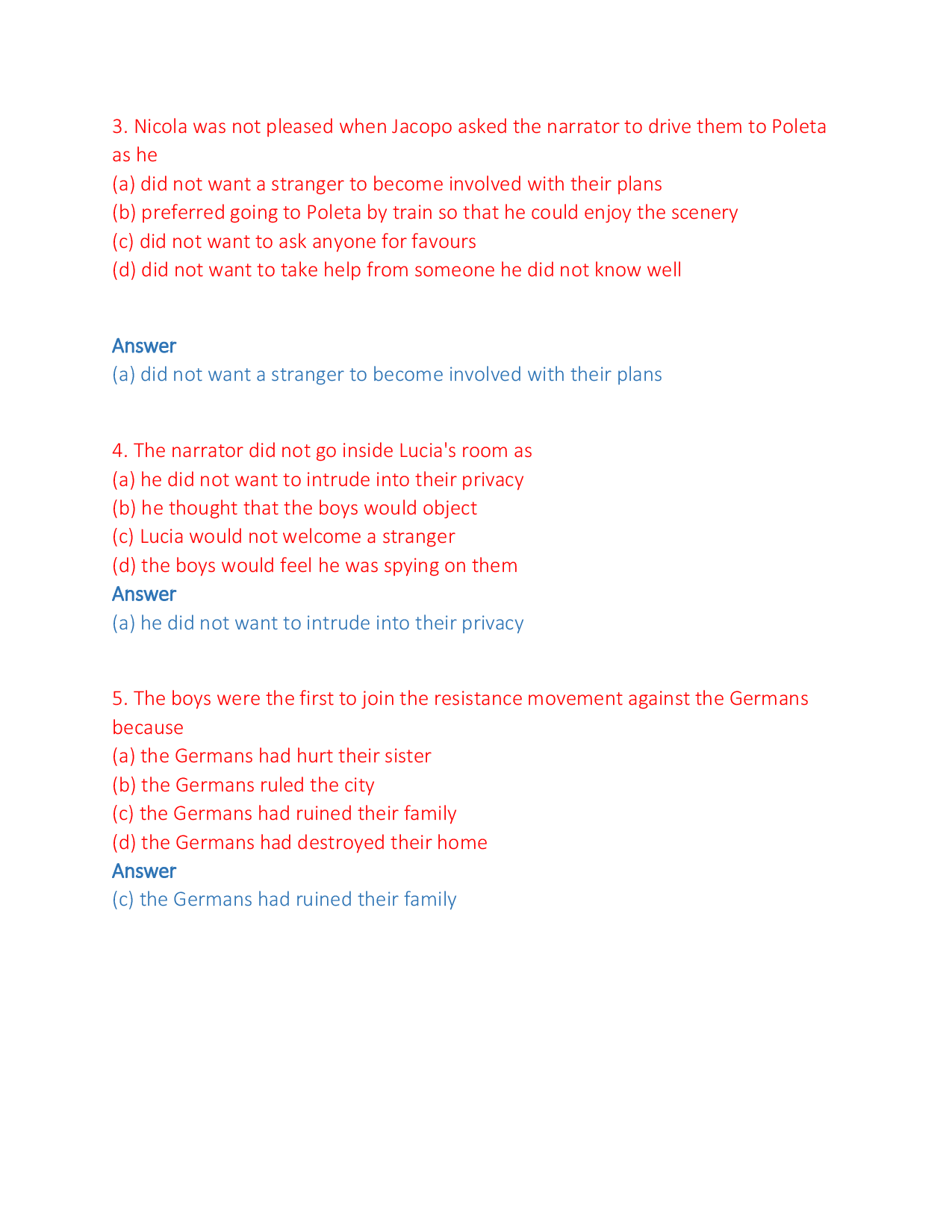 NCERT Solutions For Class 10 English literature - Page 3