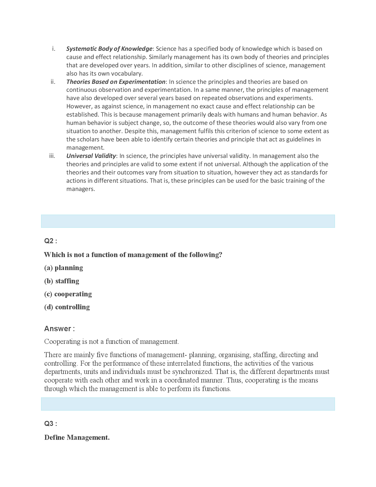 NCERT Solutions For Class 12 Business Studies Business Finance and Marketing - Page 3