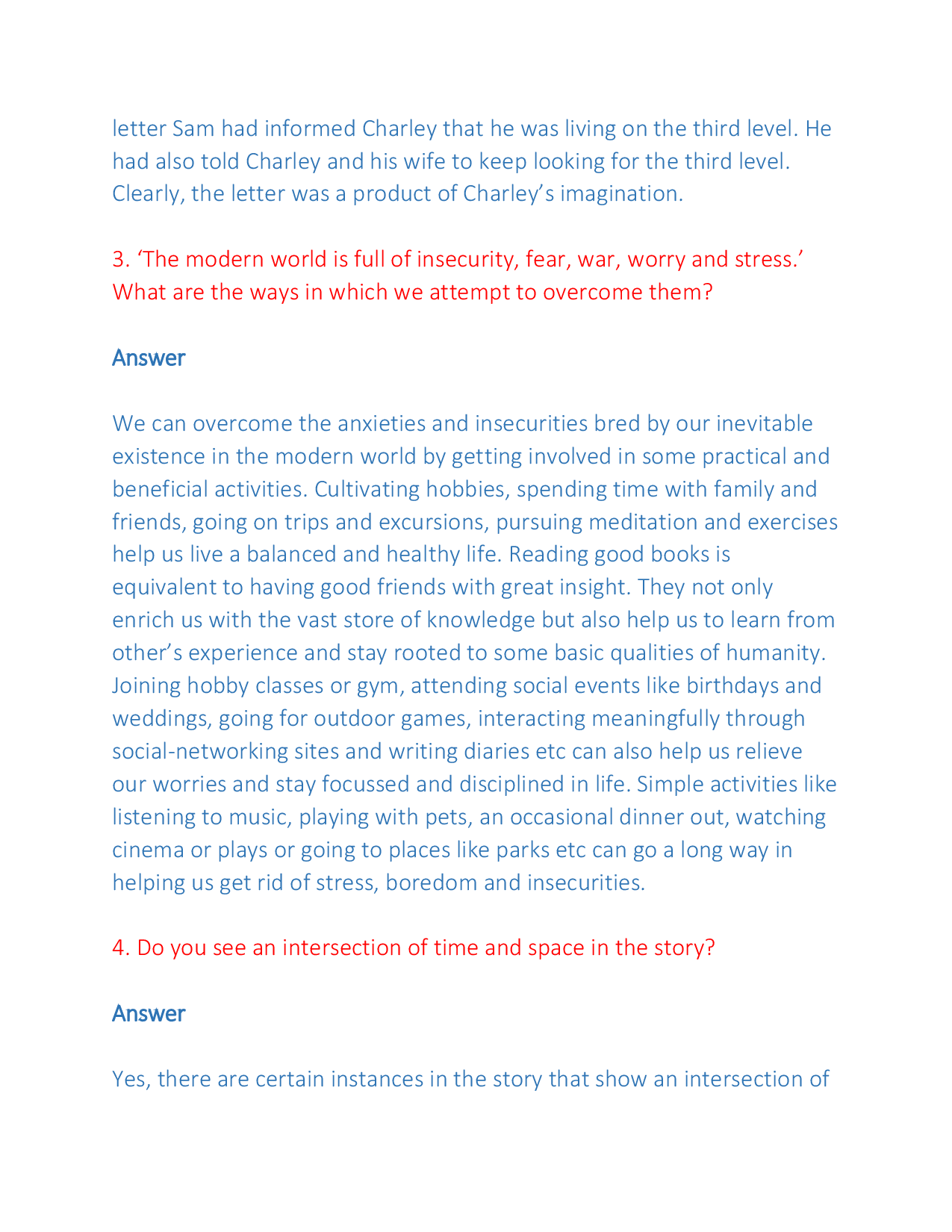 NCERT Solutions For Class 12 English Vistas - Page 4