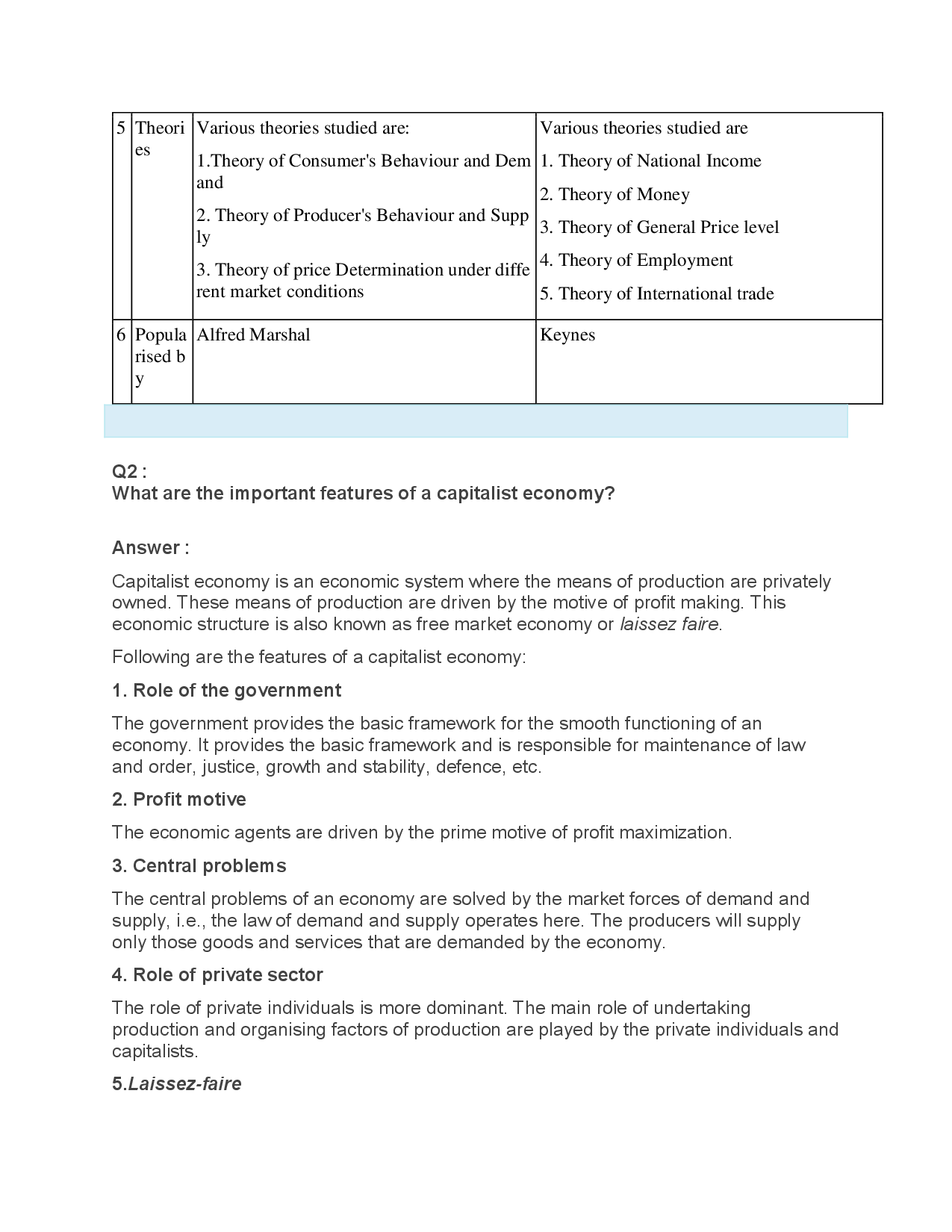 NCERT Solutions For Class 12 Economics - Page 3