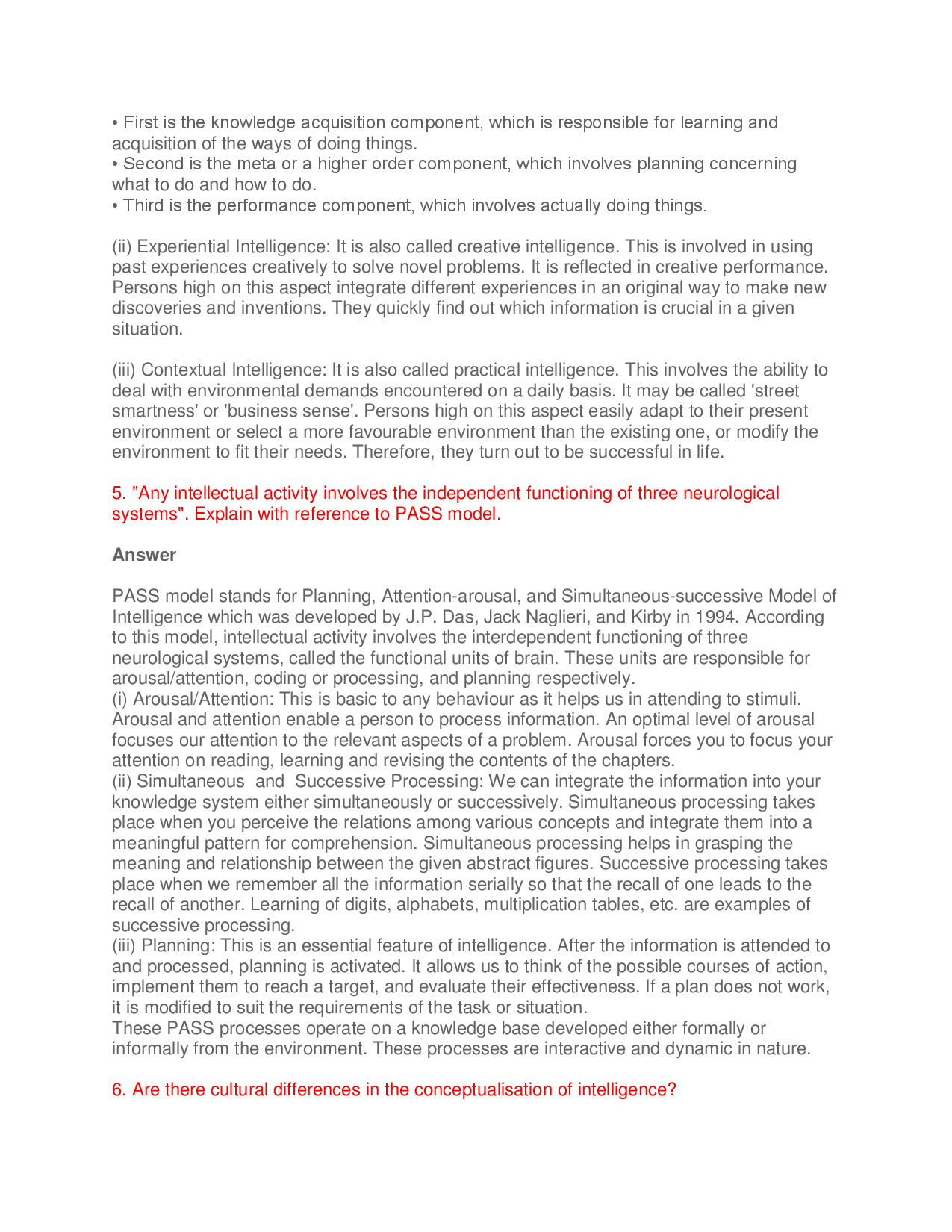 NCERT Solutions For Class 12 Psychology - Page 4