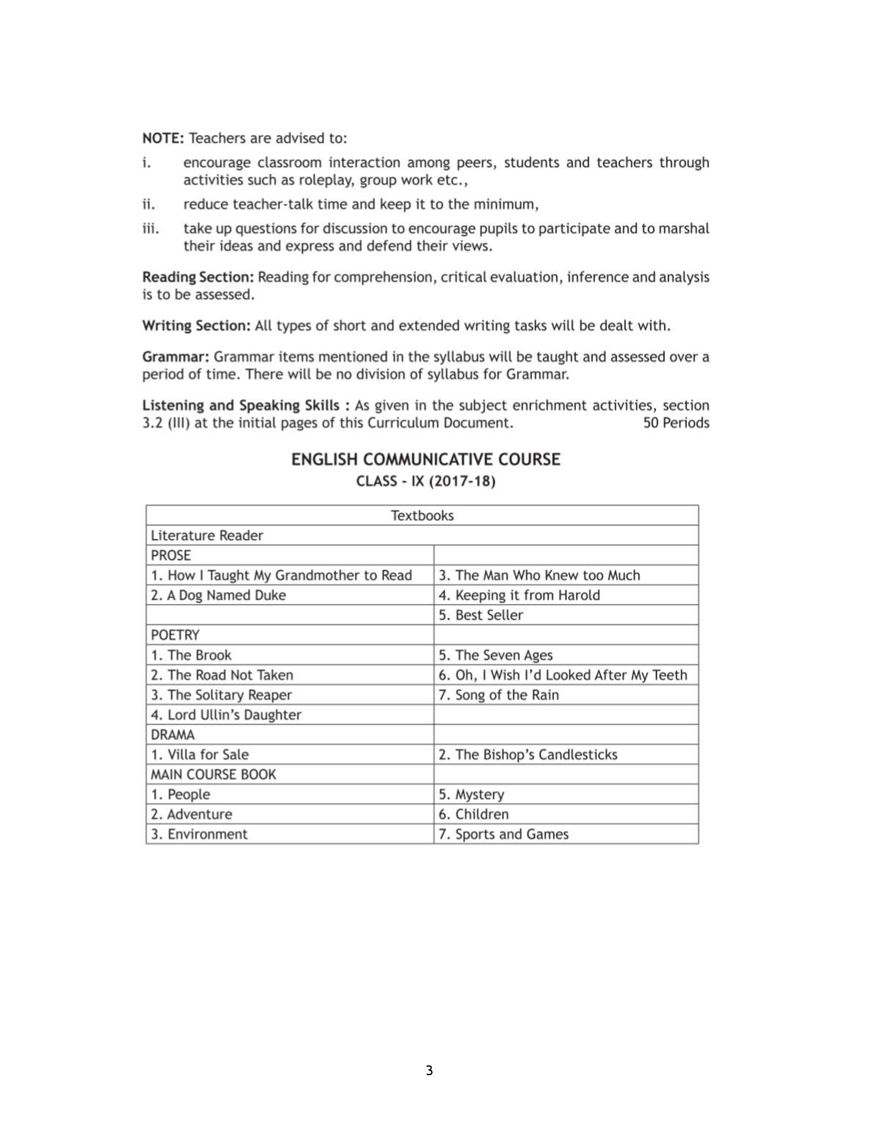 CBSE Class 9 Syllabus For 2017-18 Examination - Page 4