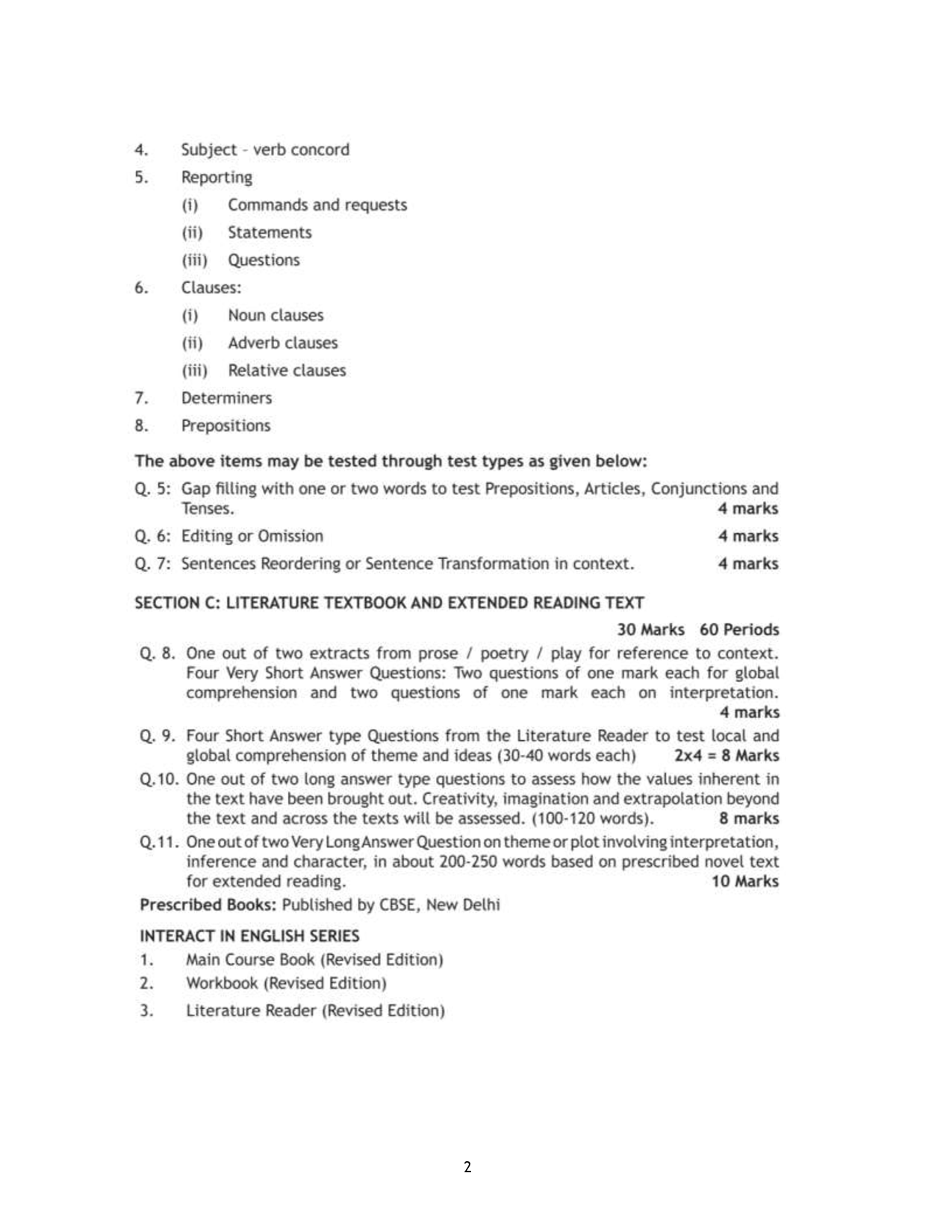 CBSE Class 10 Syllabus For 2017-18 Examination - Page 3