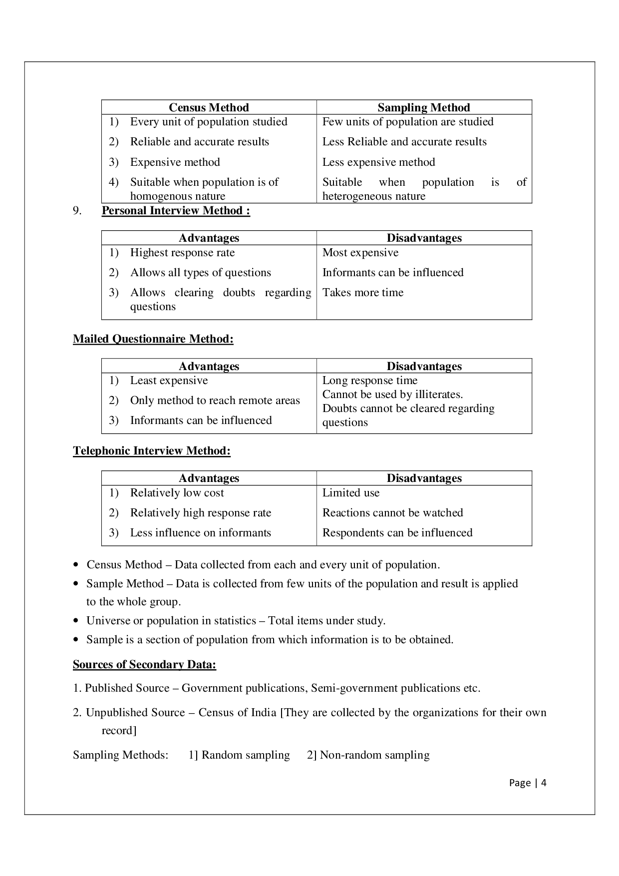 NCERT Solutions For Class 11 Economics - Page 5