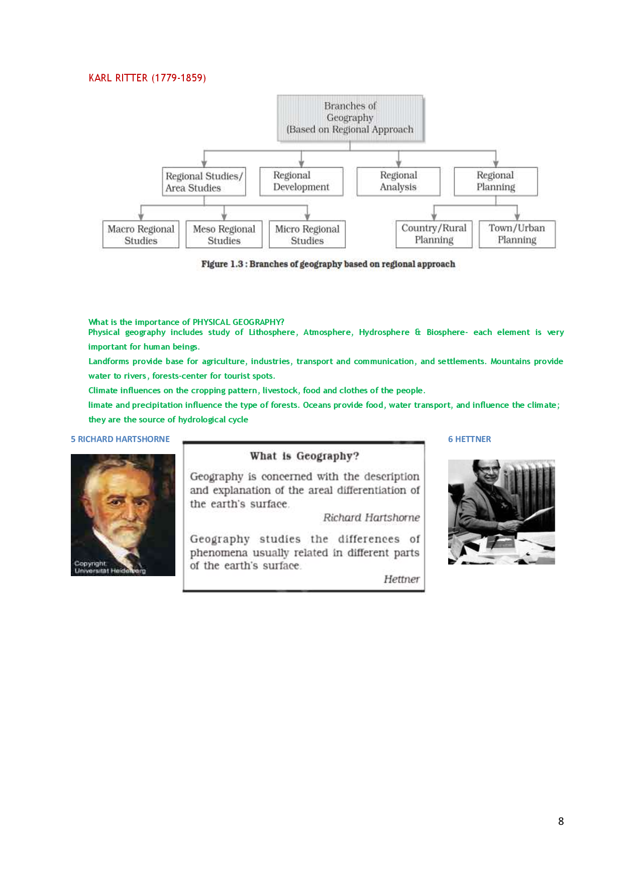 NCERT Solutions For Class 11 Geography - Page 5