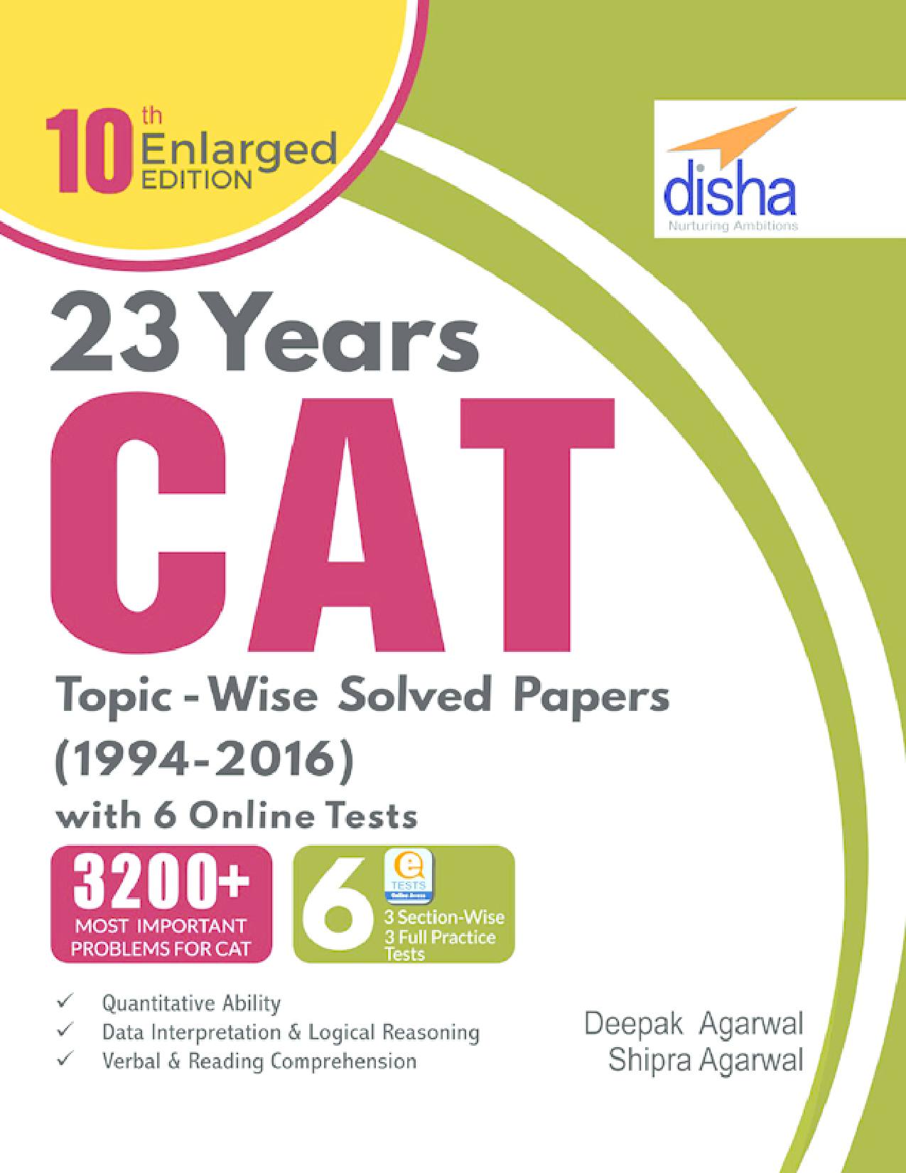 23 Years CAT Topic-Wise Solved Papers (1994-2016) With 6 Online Practice Sets 10th Edition - Page 1