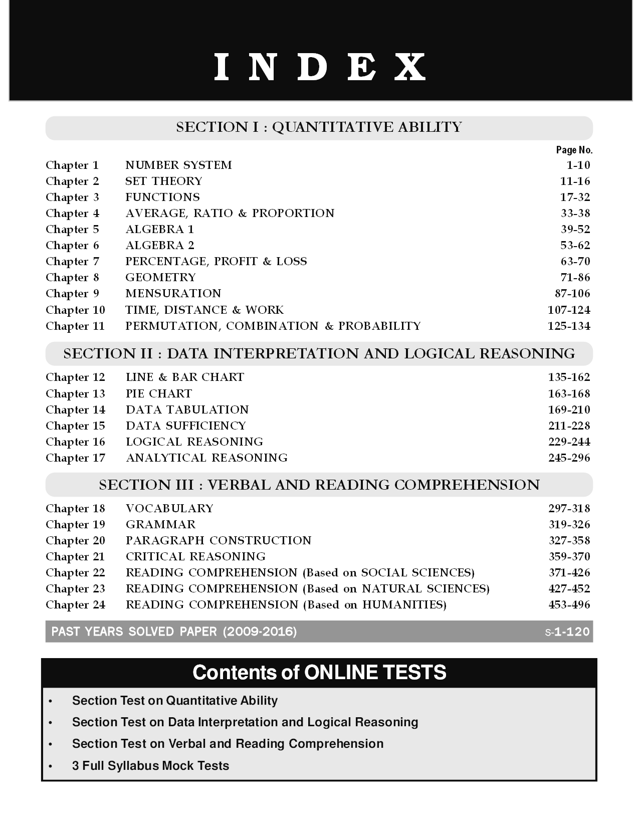 23 Years CAT Topic-Wise Solved Papers (1994-2016) With 6 Online Practice Sets 10th Edition - Page 4