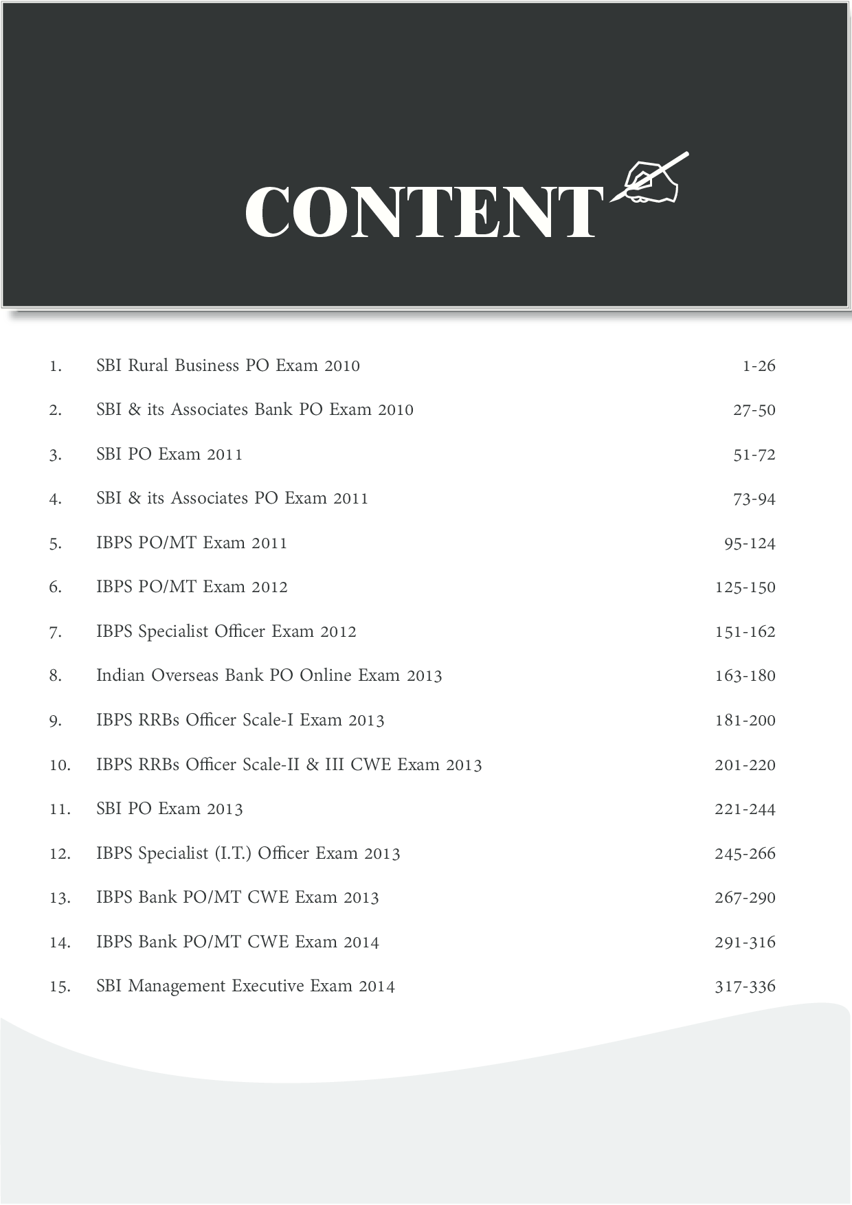 SBI & IBPS Bank Clerk Solved Papers - 26 papers - Page 4