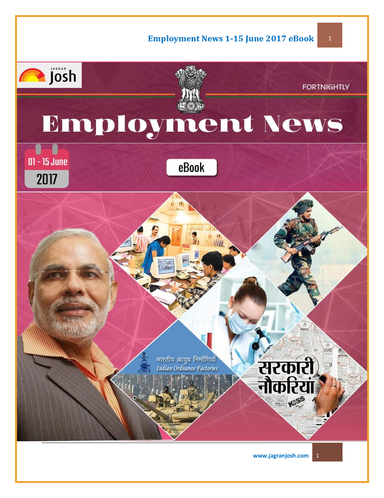 Employment News 1-15 June 2017 - Page 2