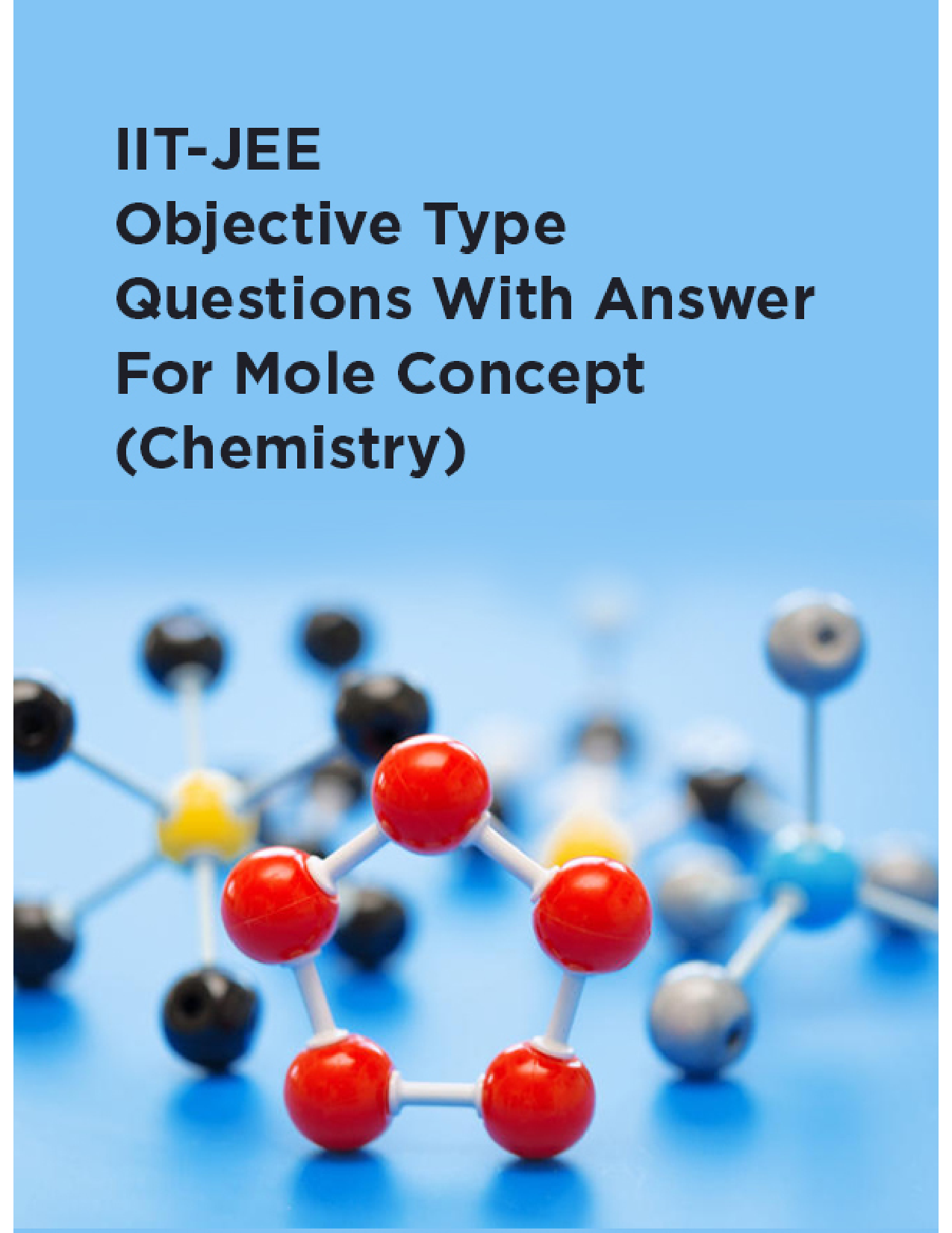 IIT-JEE Objective Type Questions With Answer For Mole Concept (Chemistry) - Page 1