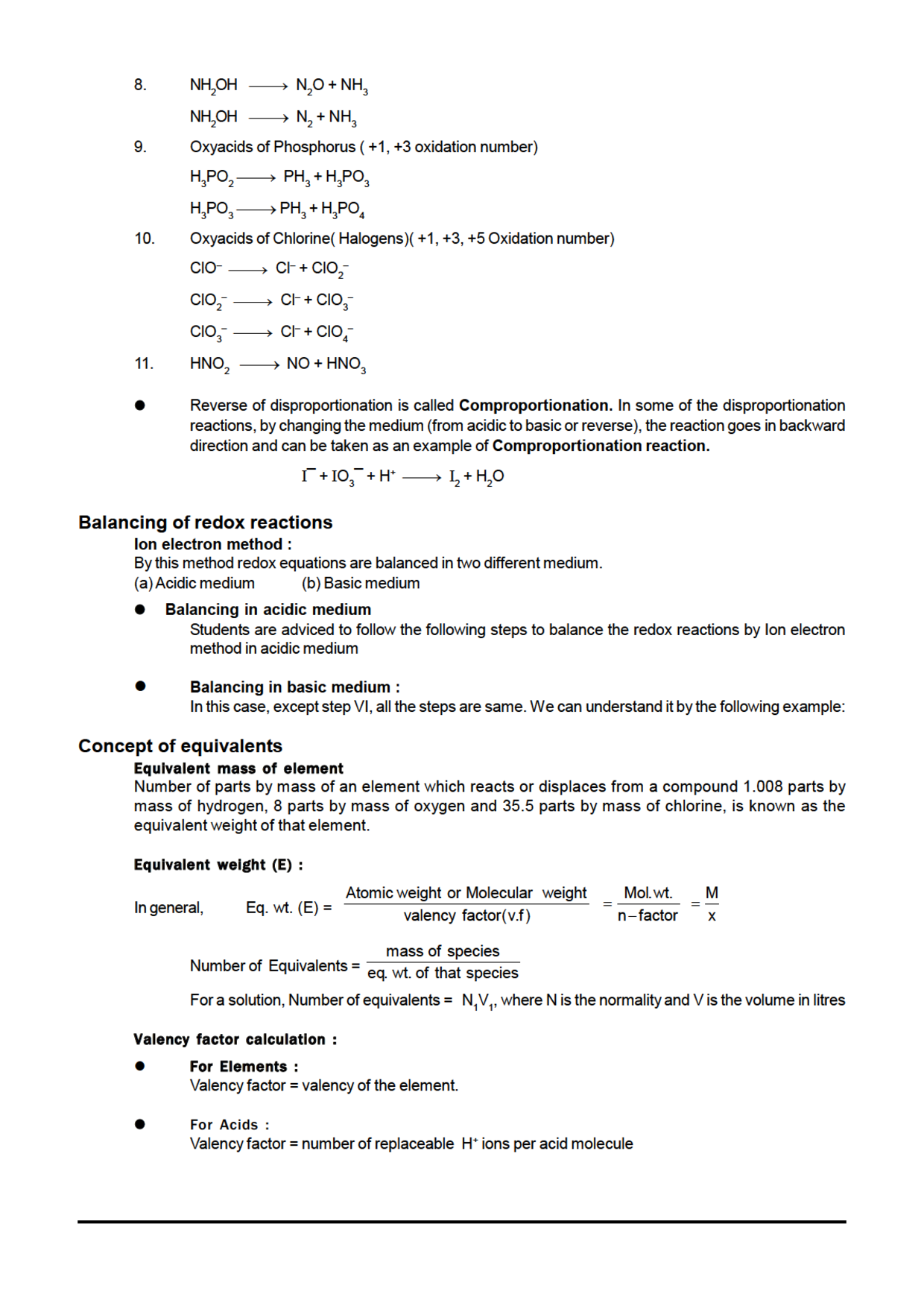 IIT-JEE Objective Type Questions With Answer For Mole Concept (Chemistry) - Page 4