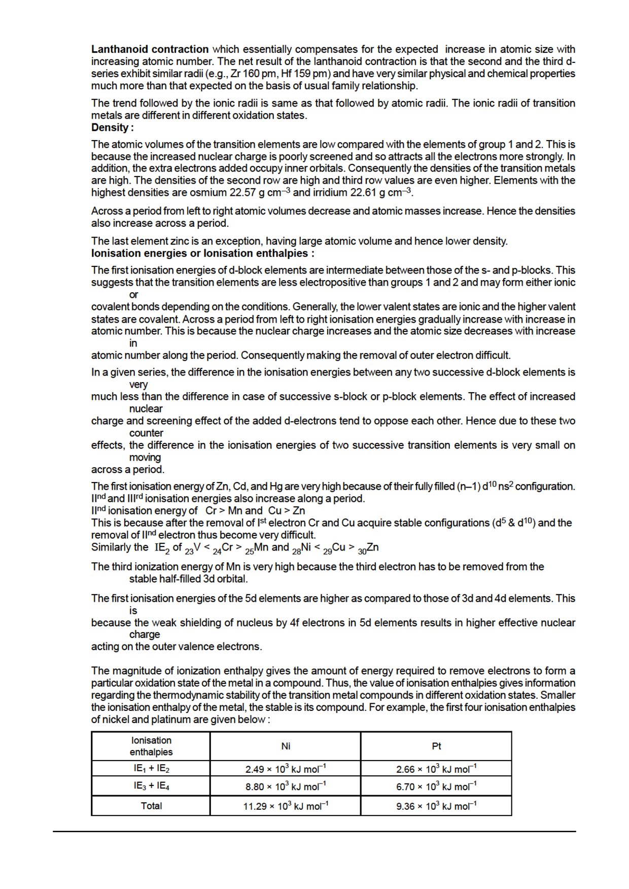 IIT-JEE Objective Type Questions With Answer For d-Block Elements (Chemistry) - Page 3