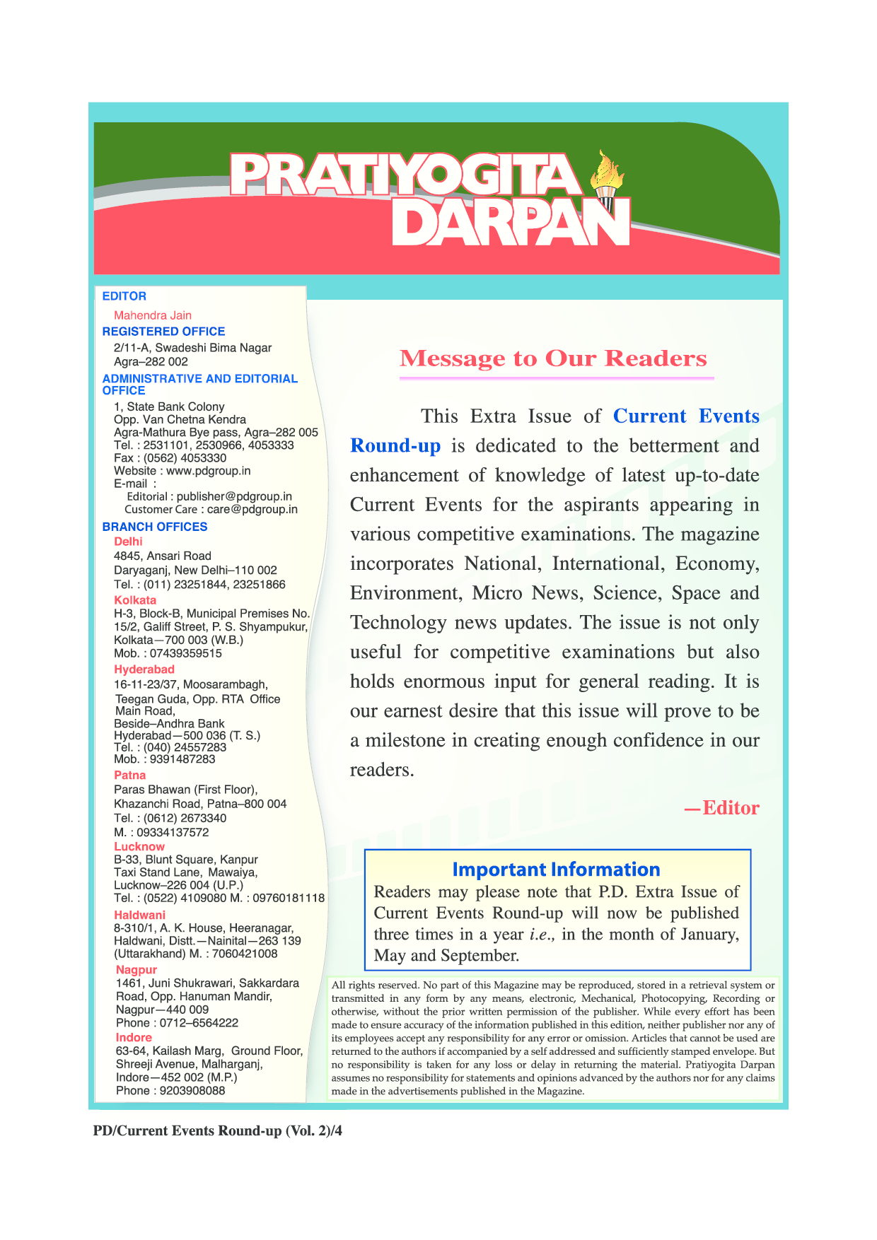 Series-7 Current Events Round-up (Vol.-2) 2017 - Page 4