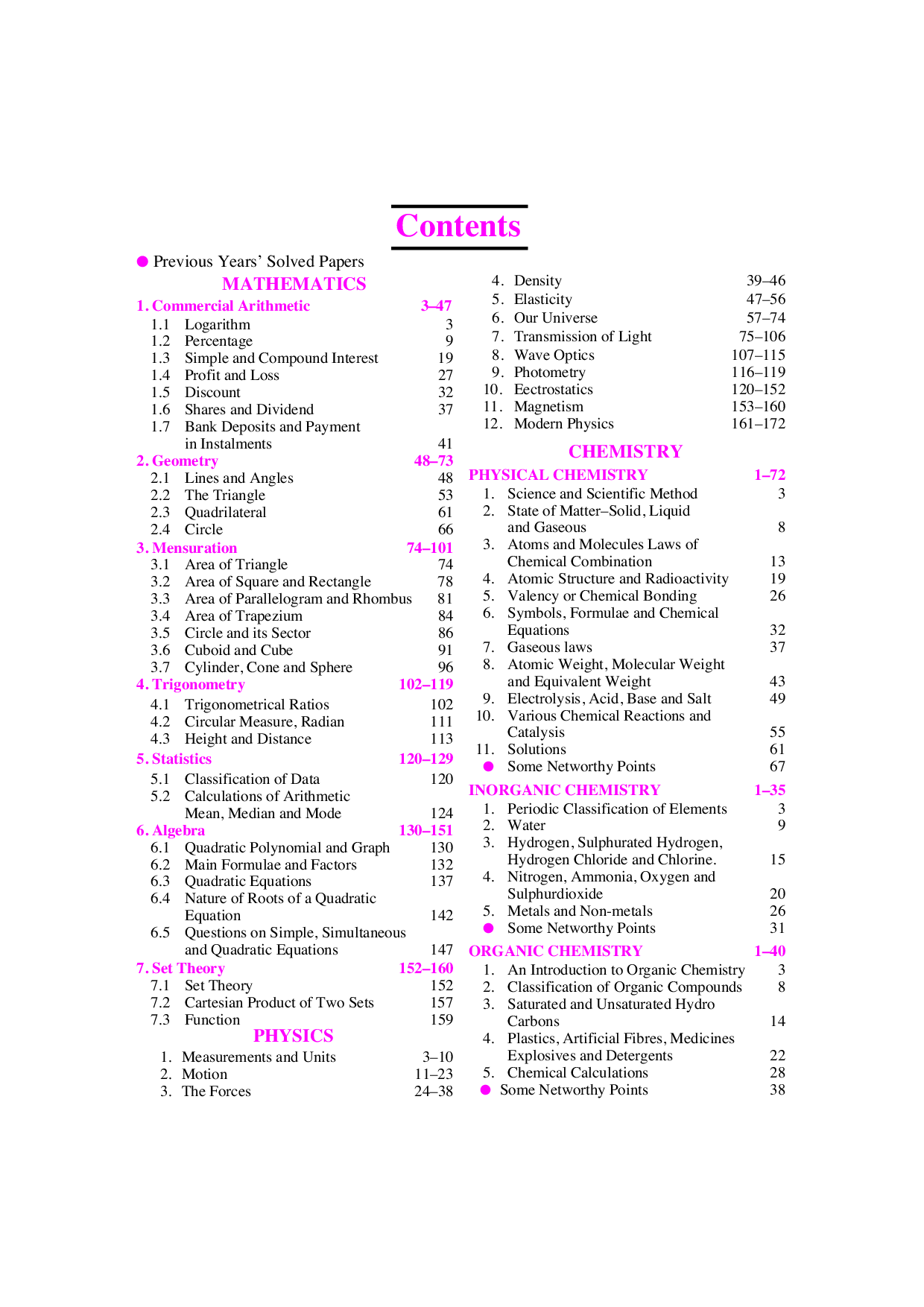 Bihar Polytechnic Combined Entrance Test - Page 4