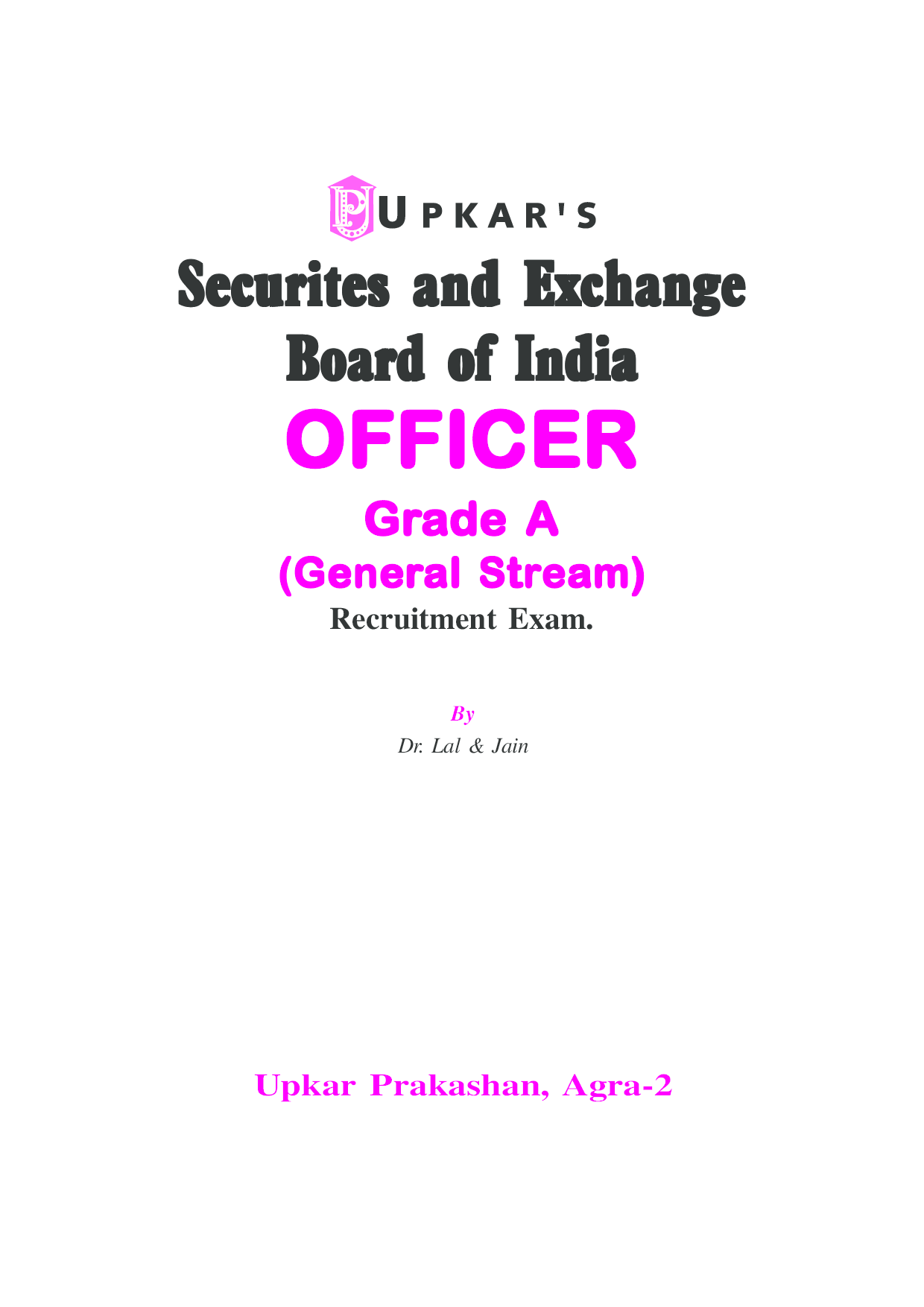 SEBI Officer Grade-A (General Stream) Recruitment Exam. - Page 2