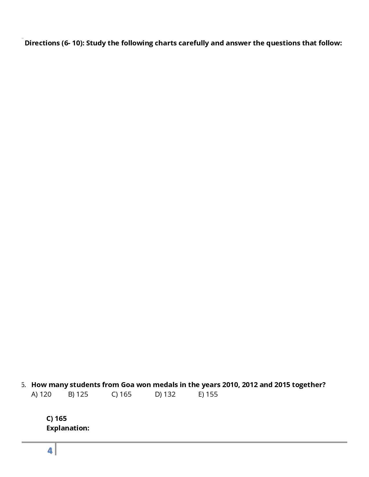 CAT Objective Type Question with Answer For Data Interpretation - Page 4