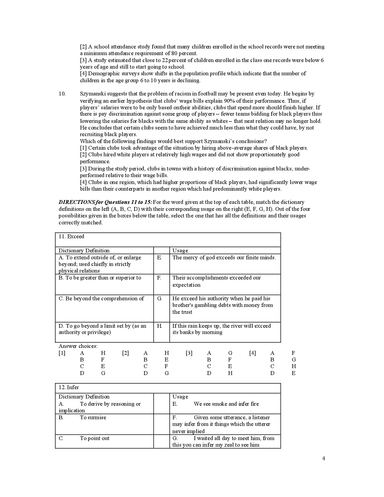 CAT Objective Type Question With Answer Set 2 - Page 5