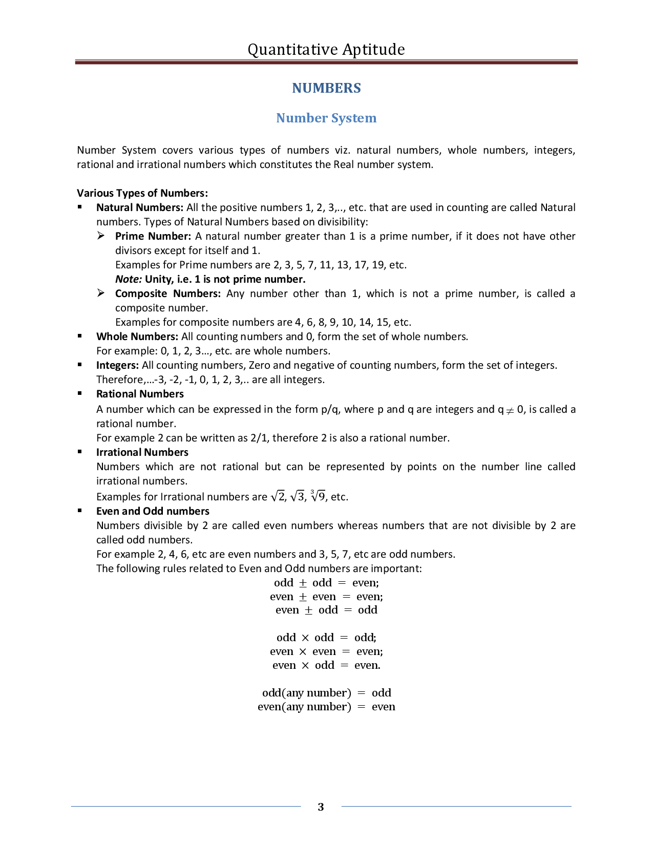 Quantitative Aptitude Formula ebook - Page 3