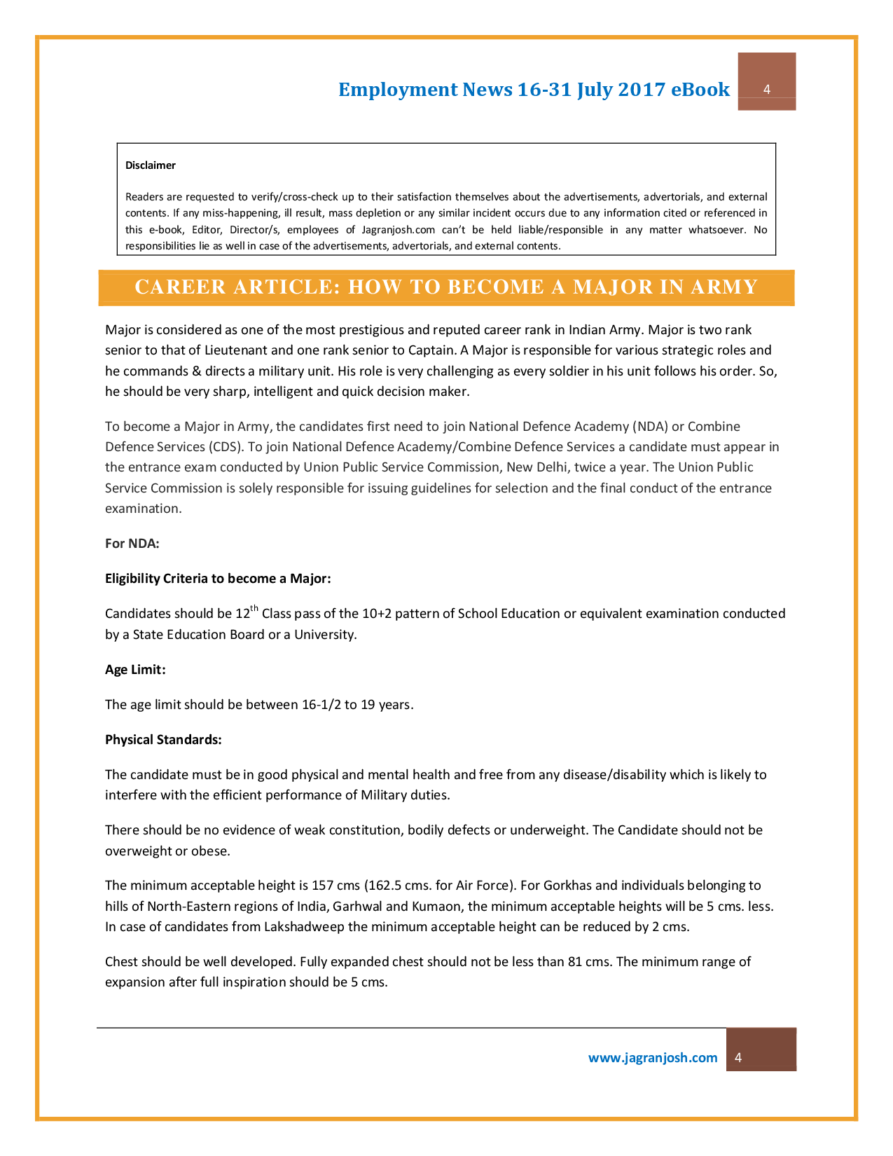 Employment News 16-31 July 2017 - Page 5