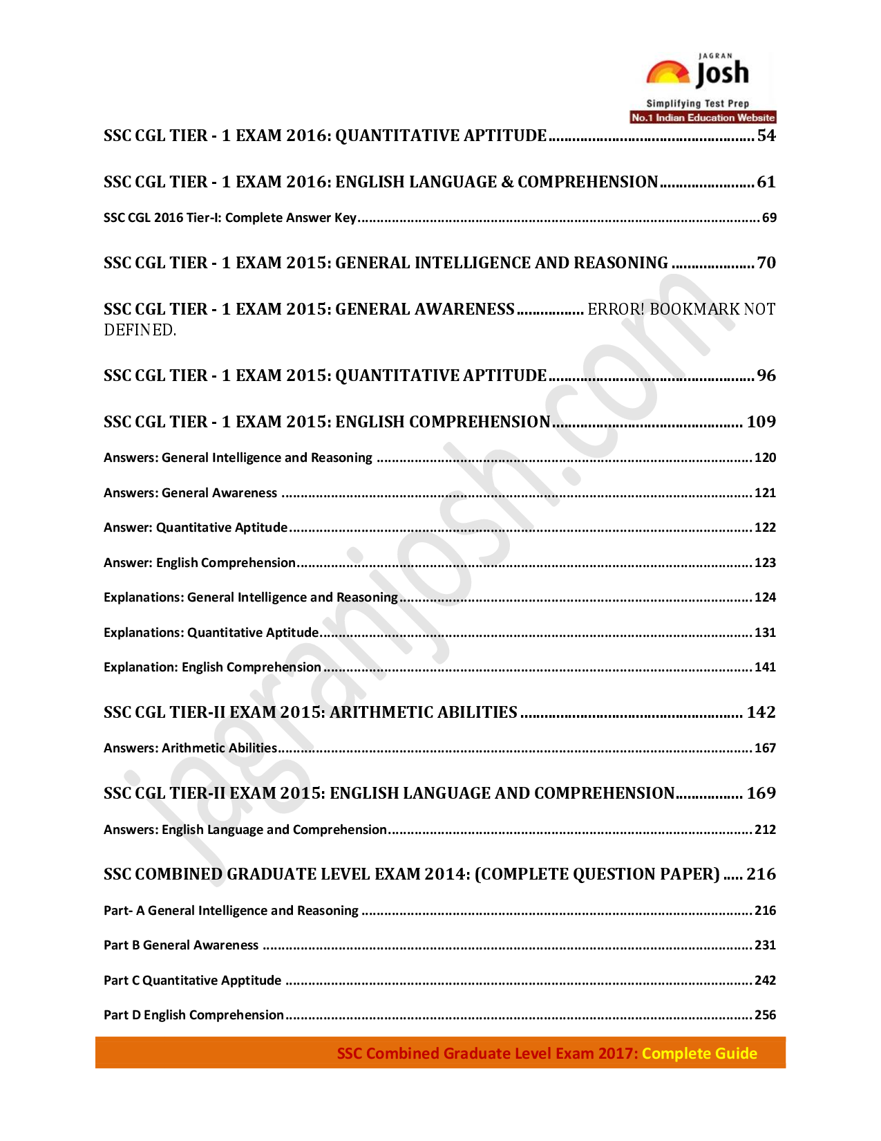SSC CGL Exam 2017 A Complete Guide - Page 4