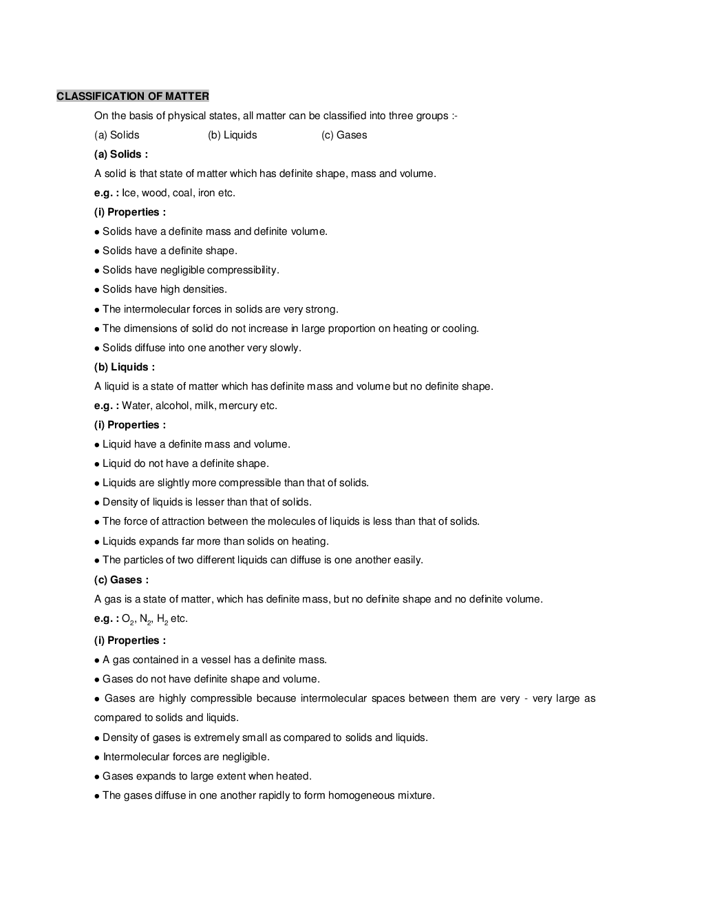 Study Material For Class IX Chemistry - Page 5