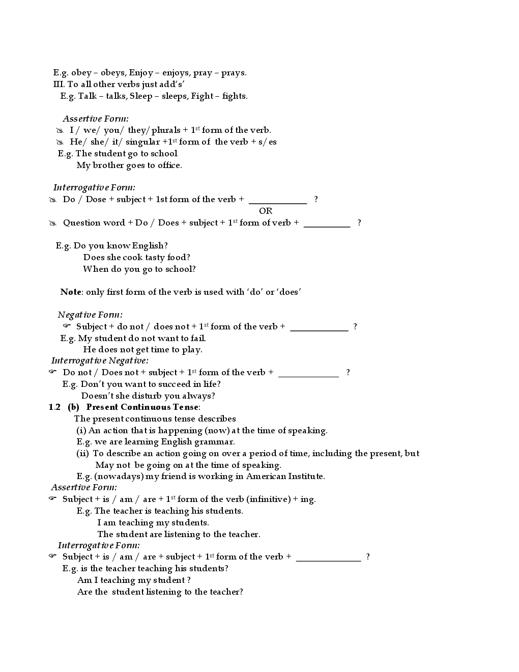 Study Material For Class IX English Grammar - Page 5