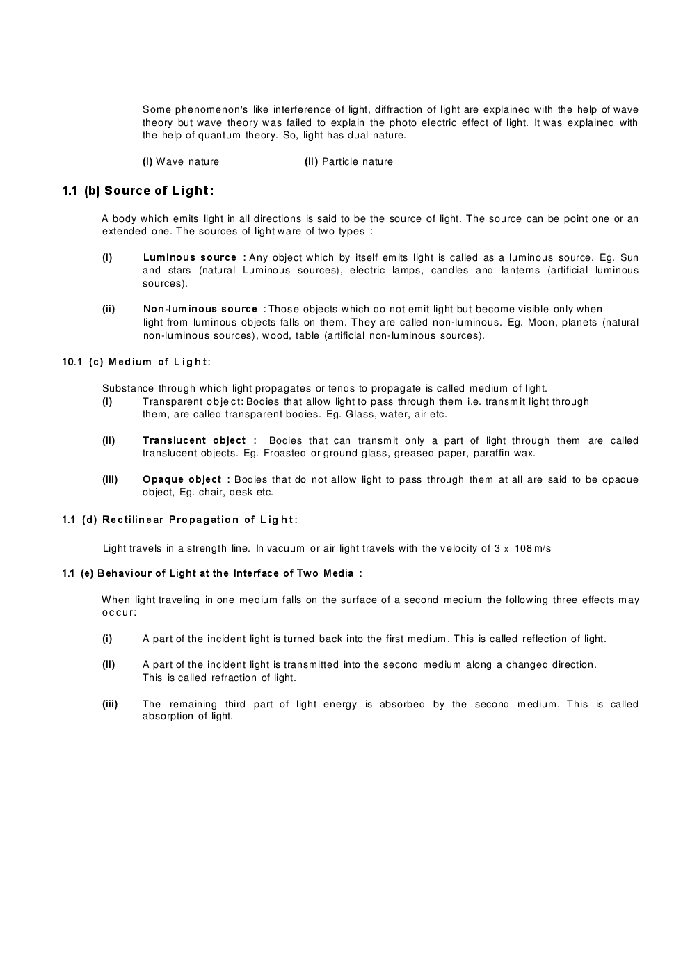 Study Material For Class X Physics - Page 3