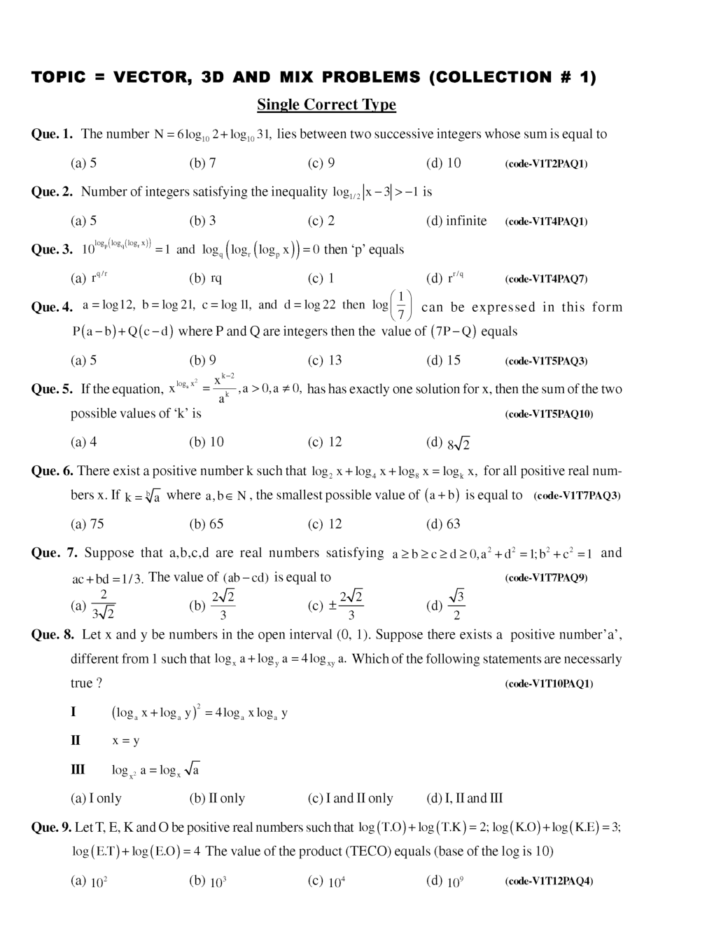 Vector, 2D, 3D AND Mix Solved Question For 11 & 12 - Page 2