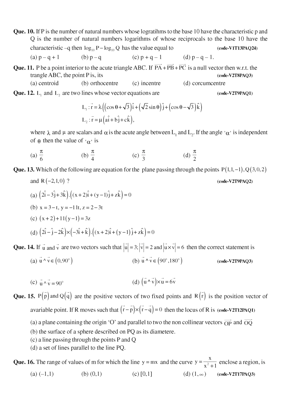 Vector, 2D, 3D AND Mix Solved Question For 11 & 12 - Page 3