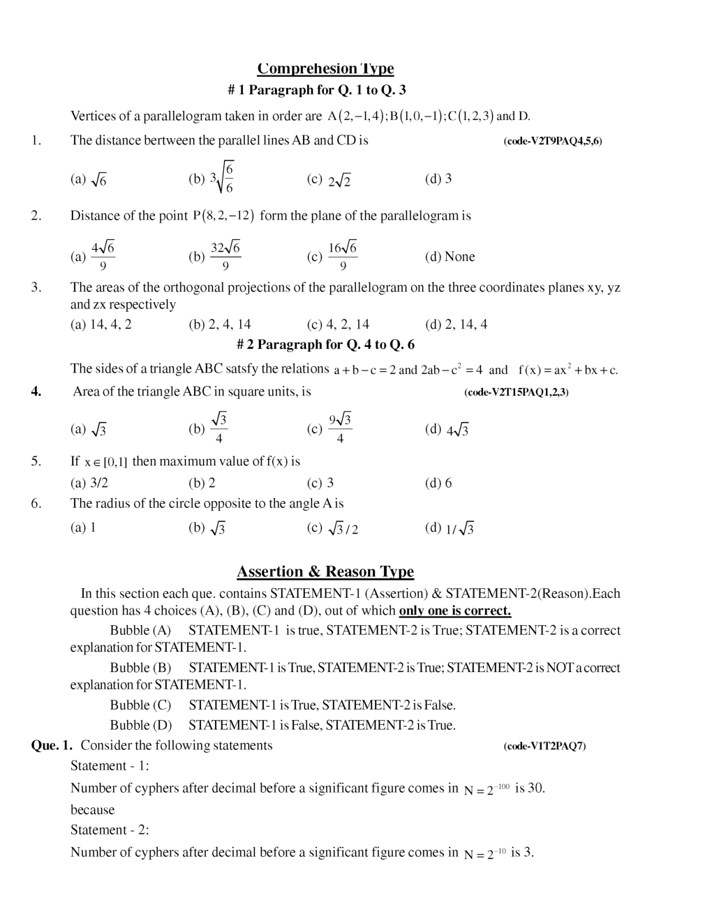 Vector, 2D, 3D AND Mix Solved Question For 11 & 12 - Page 4